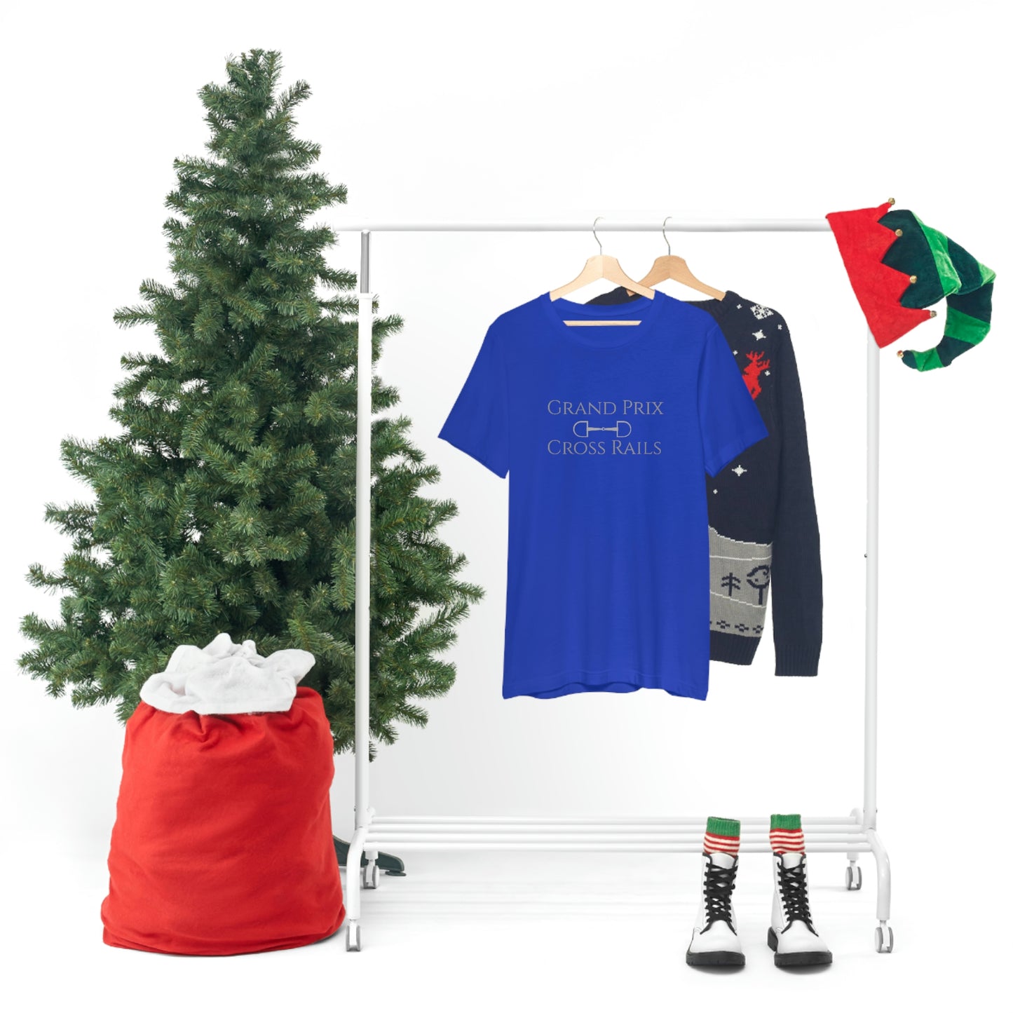 Grand Prix Cross Rails - Unisex Jersey Short Sleeve Tee - SonaEquestrian