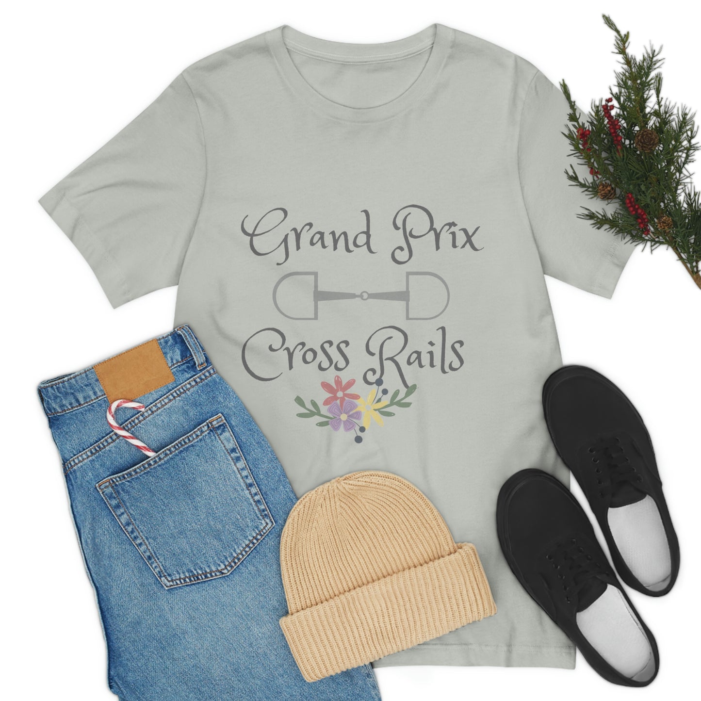 Grand Prix Cross Rails Unisex Jersey Short Sleeve Tee - SonaEquestrian
