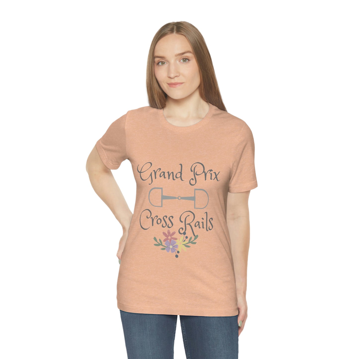 Grand Prix Cross Rails Unisex Jersey Short Sleeve Tee - SonaEquestrian
