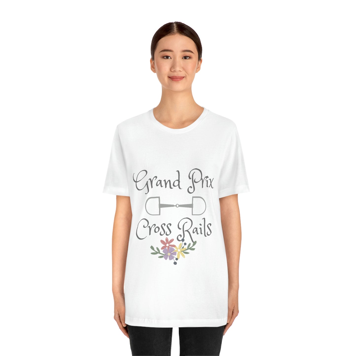 Grand Prix Cross Rails Unisex Jersey Short Sleeve Tee - SonaEquestrian