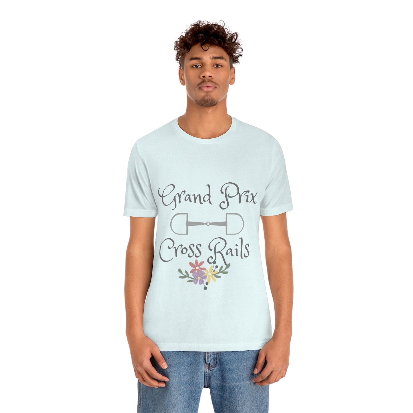 Grand Prix Cross Rails Unisex Jersey Short Sleeve Tee - SonaEquestrian