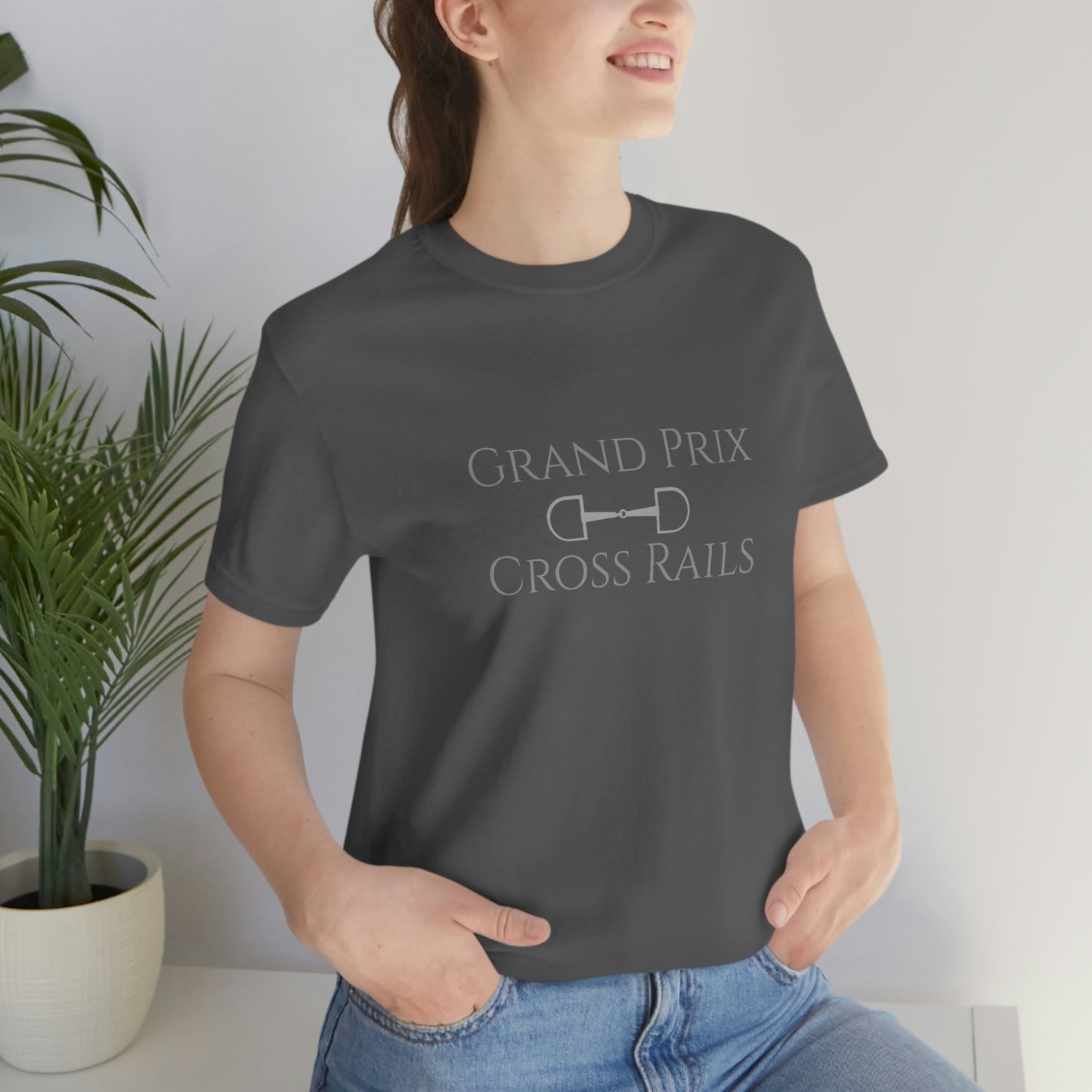 Grand Prix Cross Rails - Unisex Jersey Short Sleeve Tee - SonaEquestrian