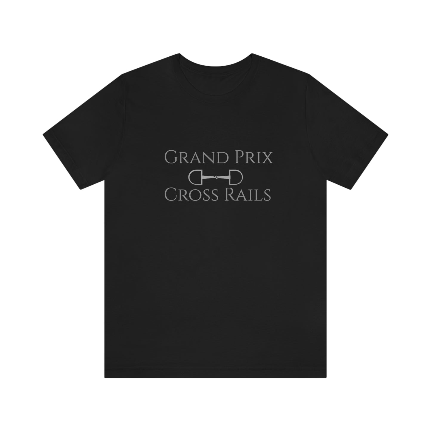 Grand Prix Cross Rails - Unisex Jersey Short Sleeve Tee - SonaEquestrian