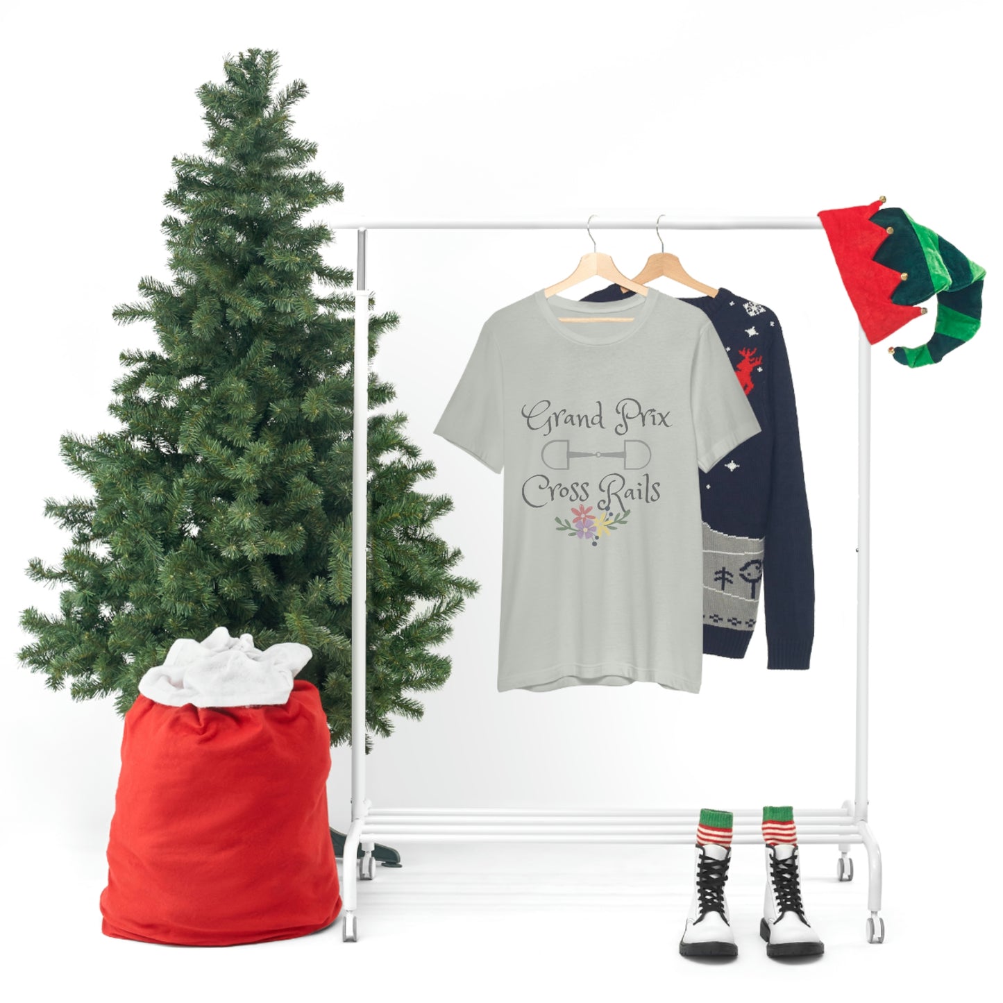 Grand Prix Cross Rails Unisex Jersey Short Sleeve Tee - SonaEquestrian
