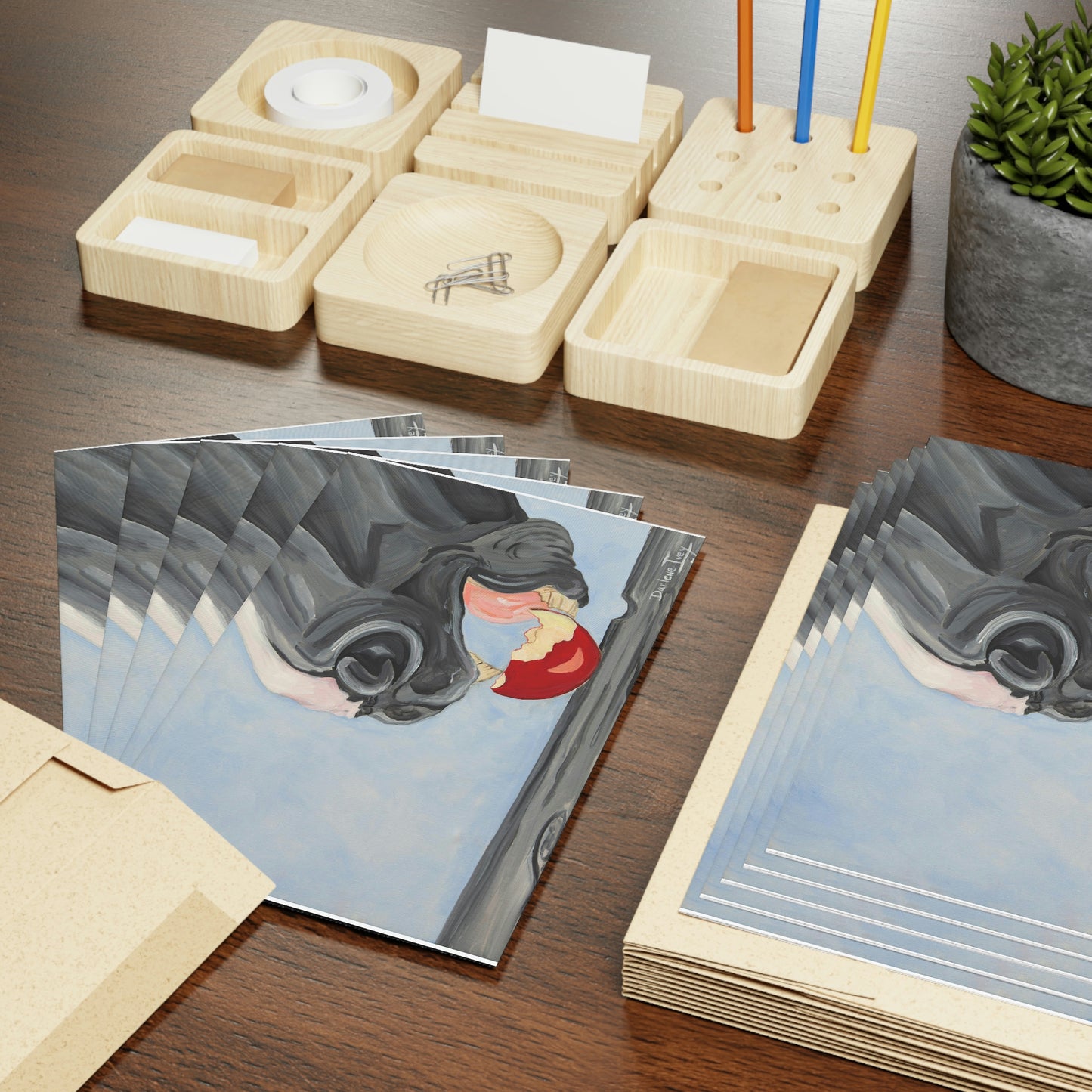 The Apple Greeting cards - SonaEquestrian