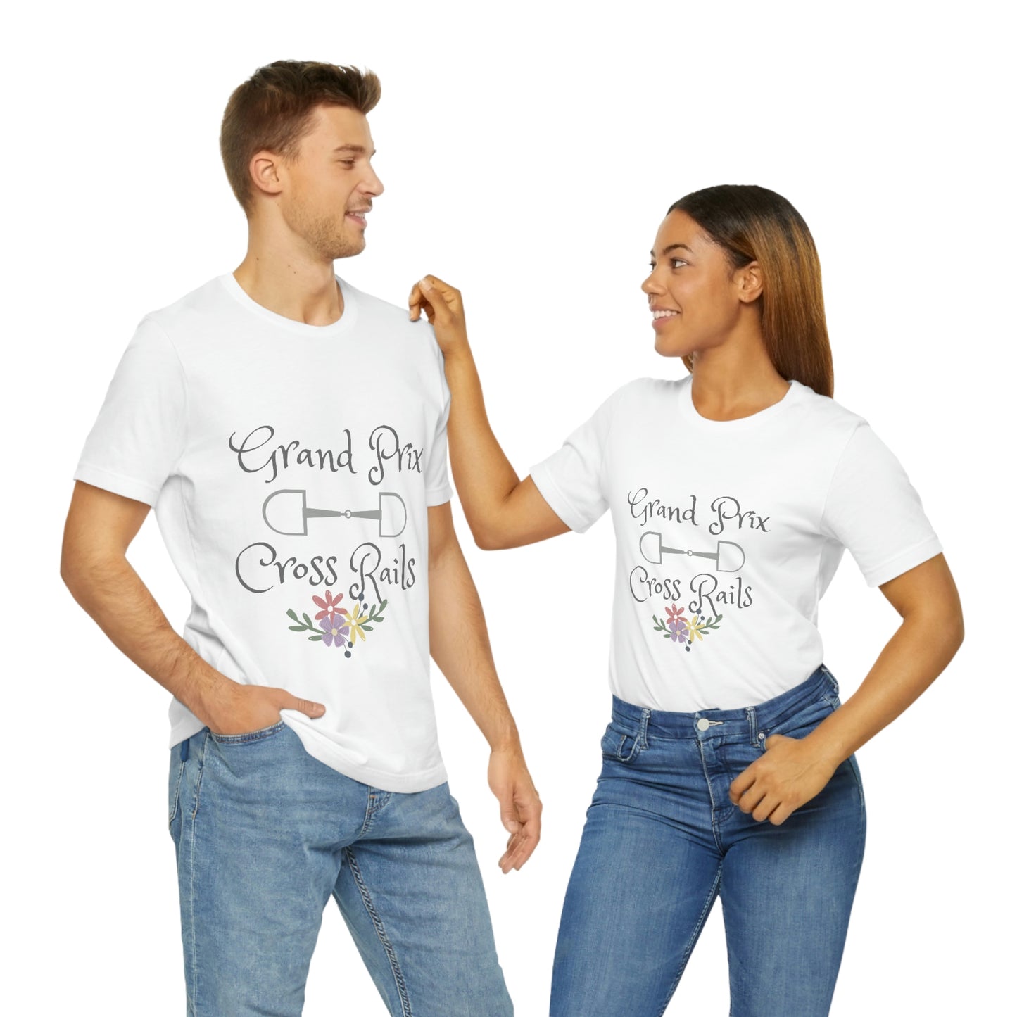 Grand Prix Cross Rails Unisex Jersey Short Sleeve Tee - SonaEquestrian