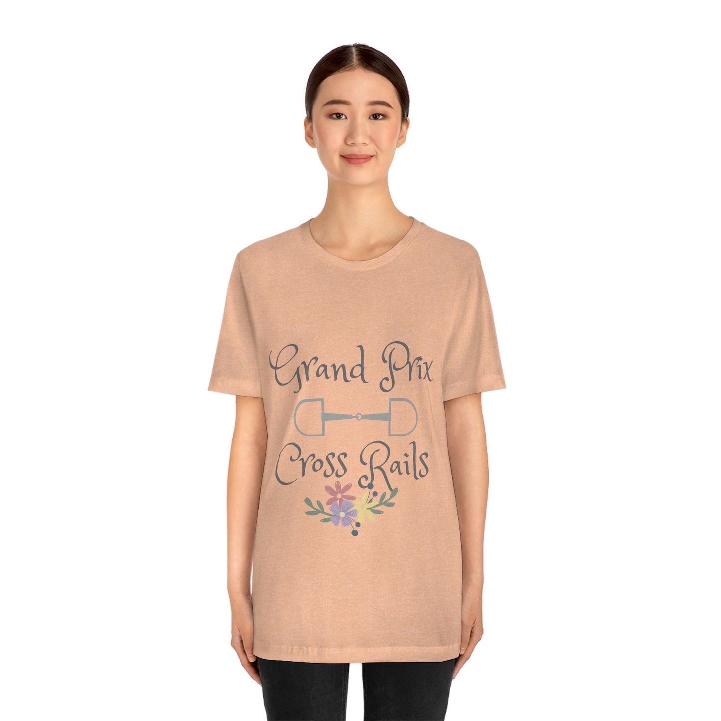 Grand Prix Cross Rails Unisex Jersey Short Sleeve Tee - SonaEquestrian
