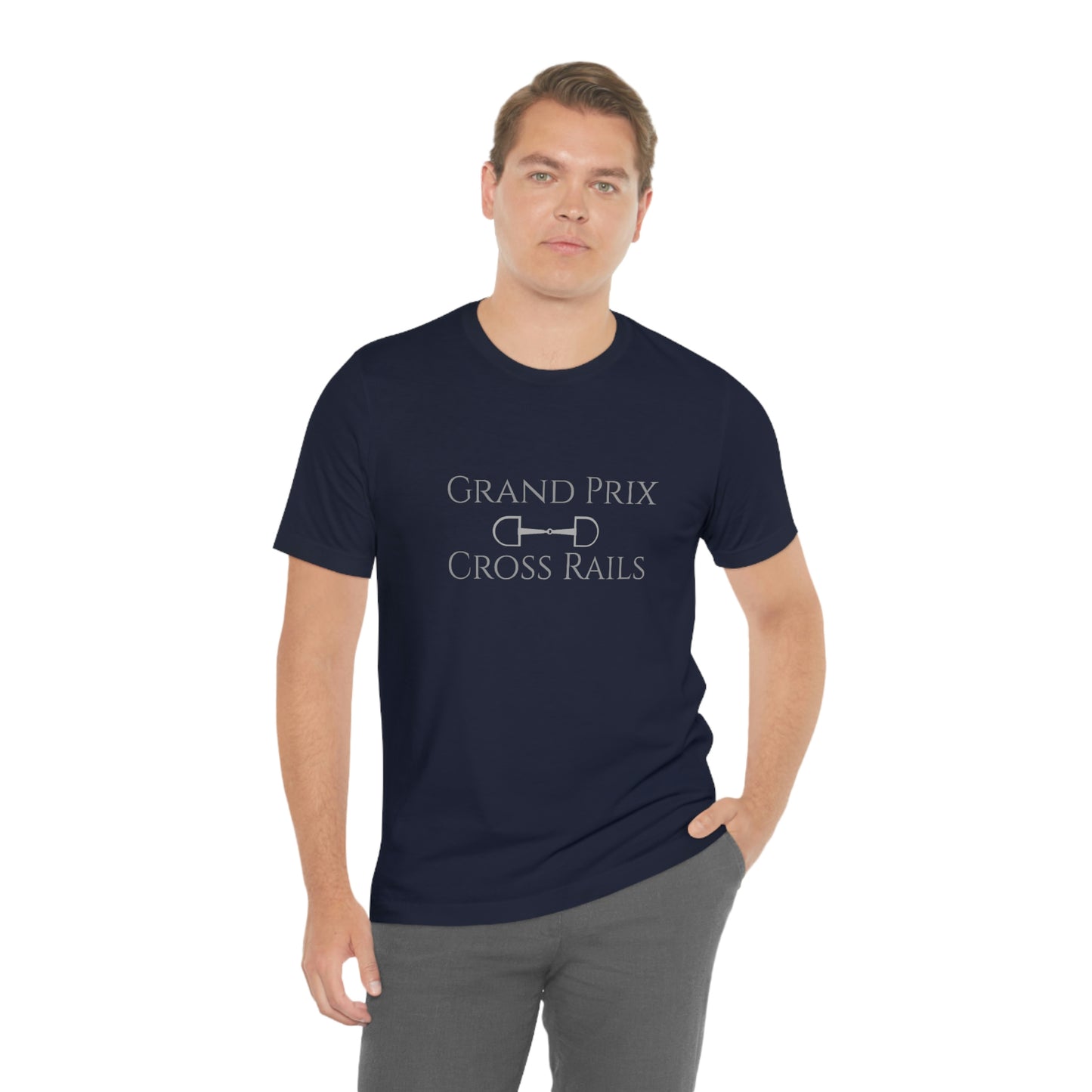 Grand Prix Cross Rails - Unisex Jersey Short Sleeve Tee - SonaEquestrian