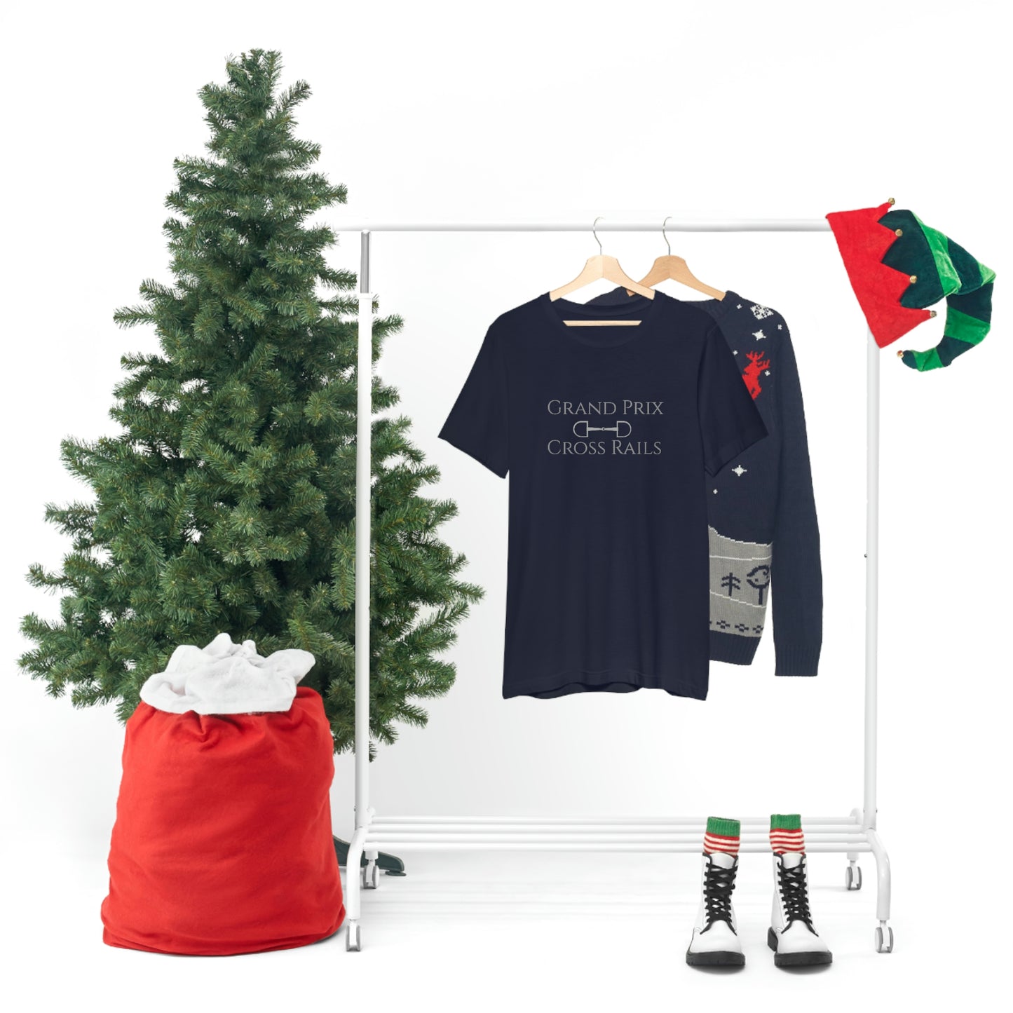 Grand Prix Cross Rails - Unisex Jersey Short Sleeve Tee - SonaEquestrian