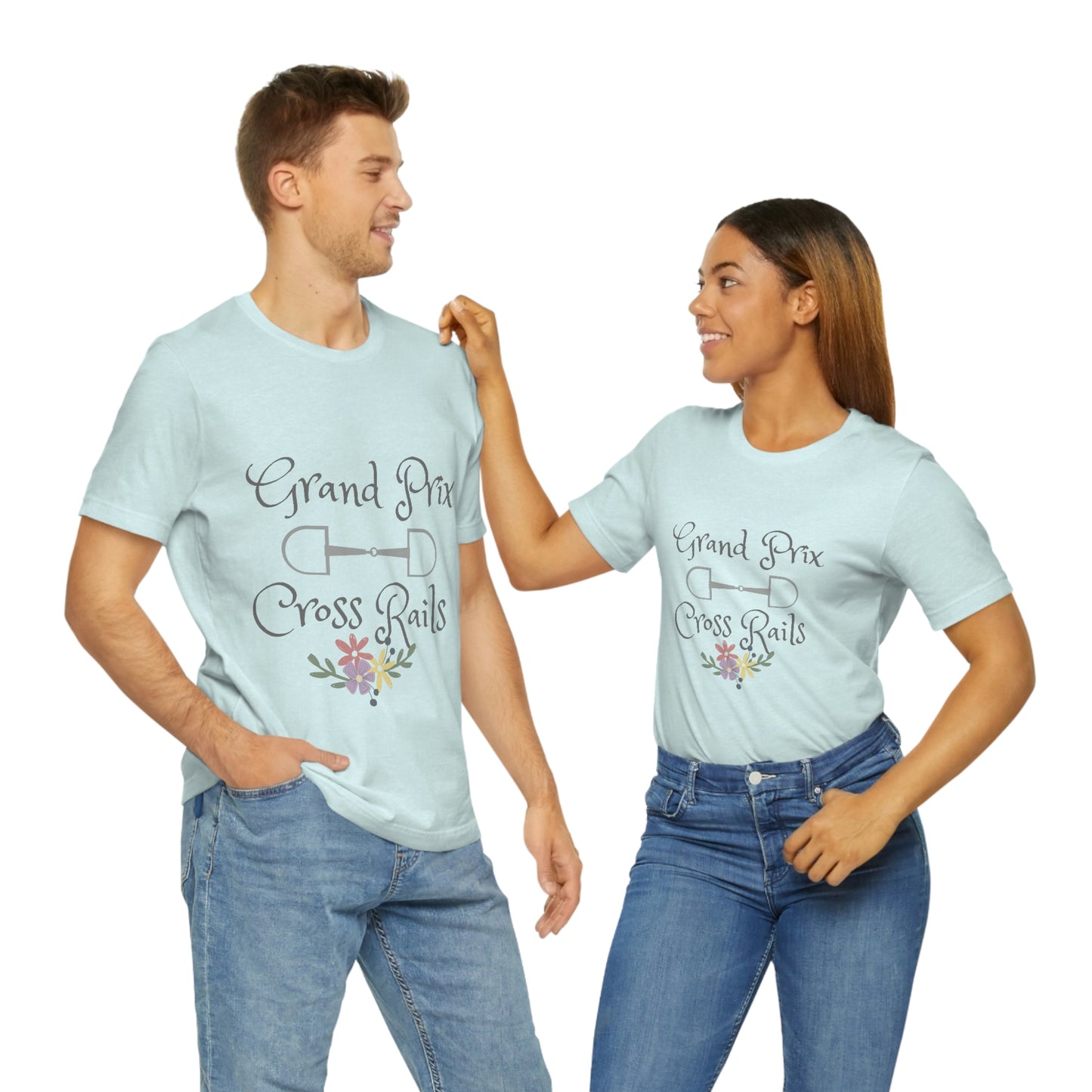 Grand Prix Cross Rails Unisex Jersey Short Sleeve Tee - SonaEquestrian