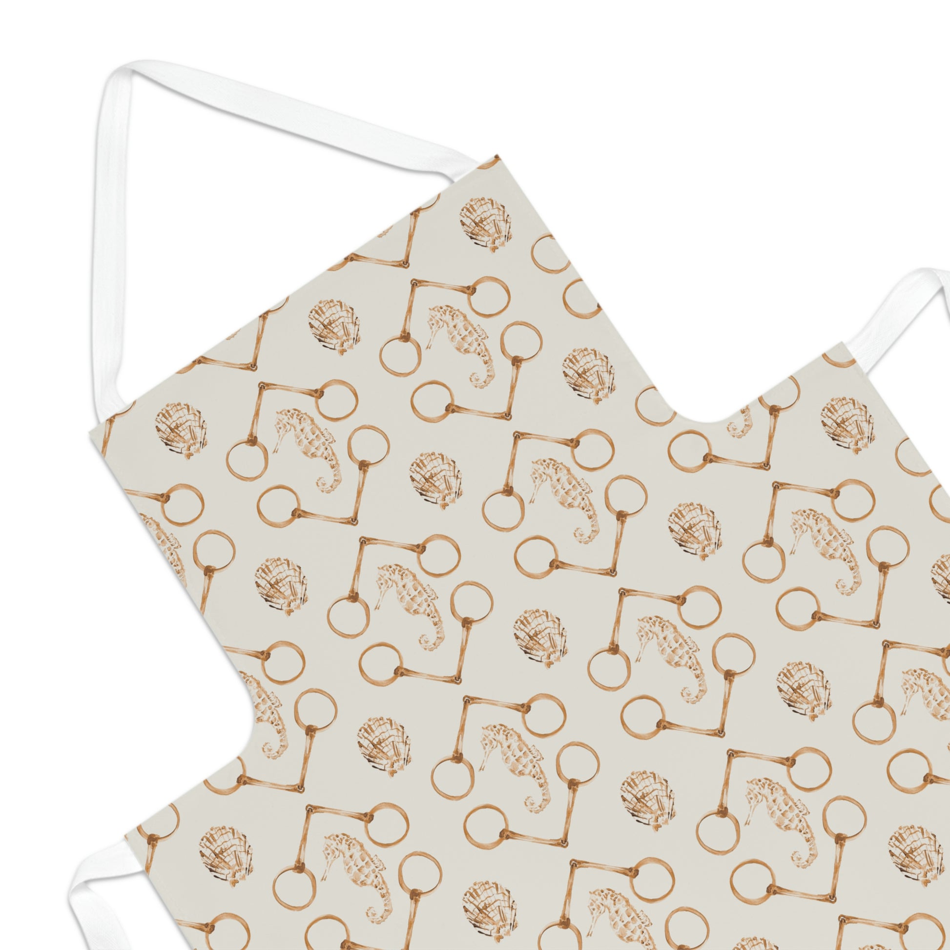 Sea horse and bits Adult Apron- spice - SonaEquestrian