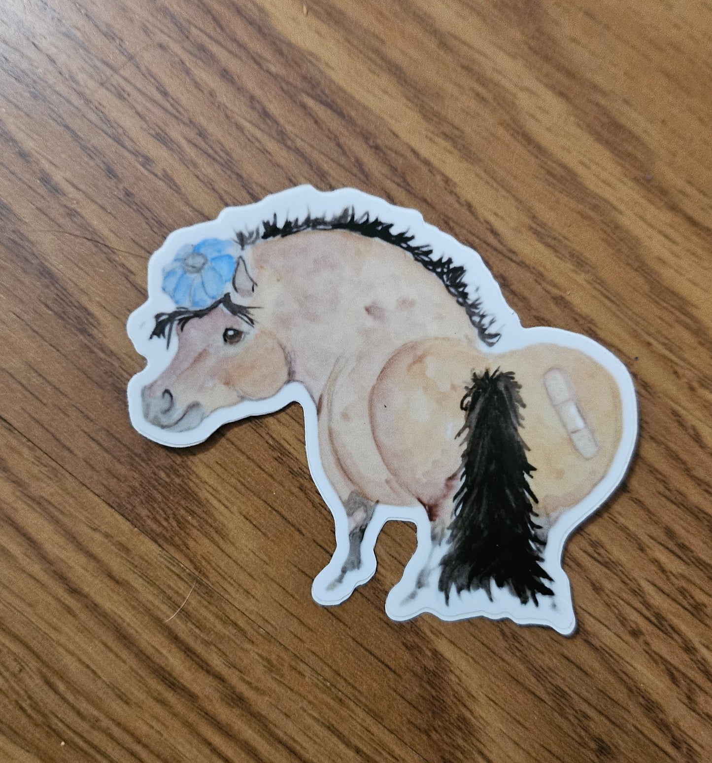 Adorable Chubby Ponies 3" Vinyl Stickers