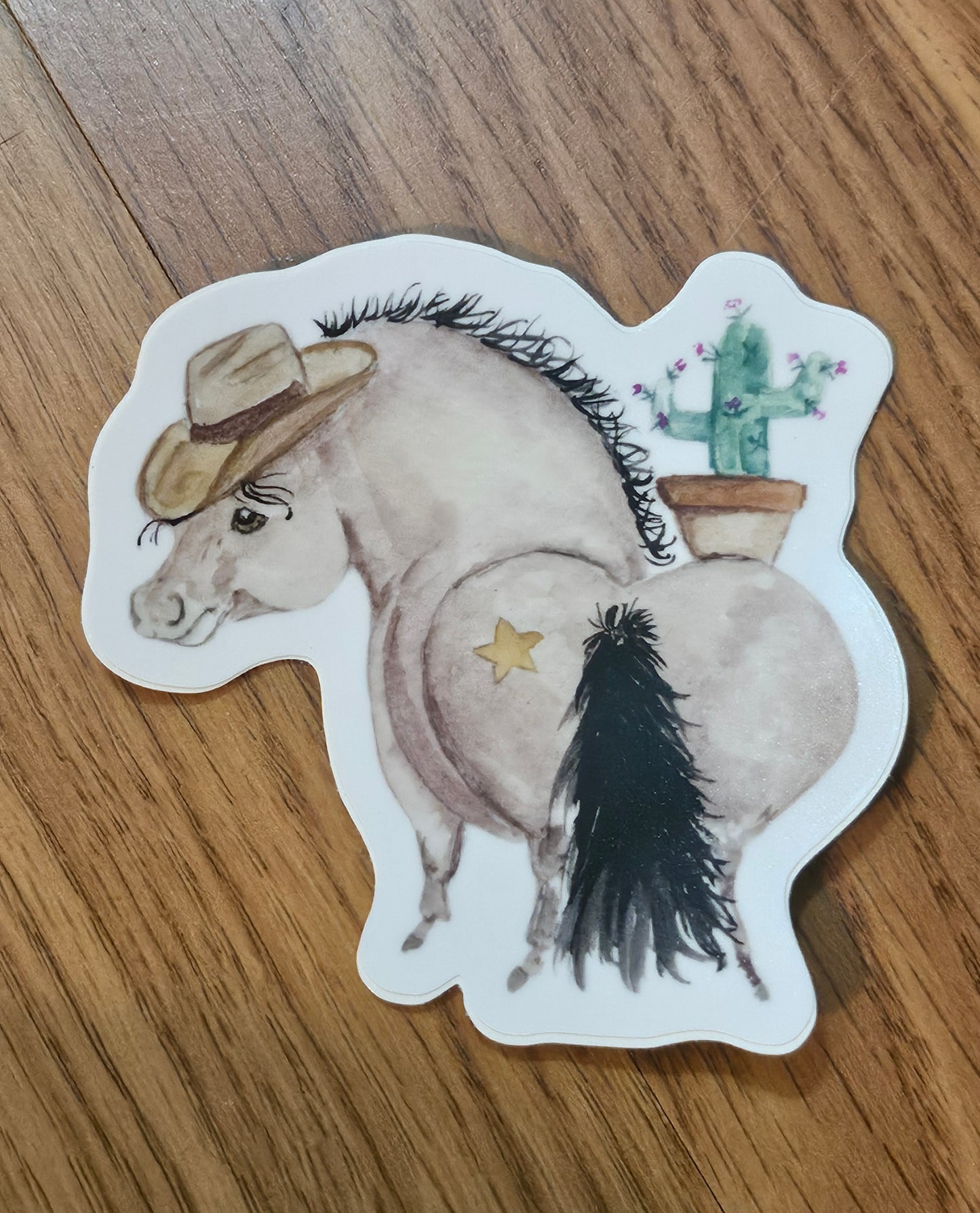 Adorable Chubby Ponies 3" Vinyl Stickers