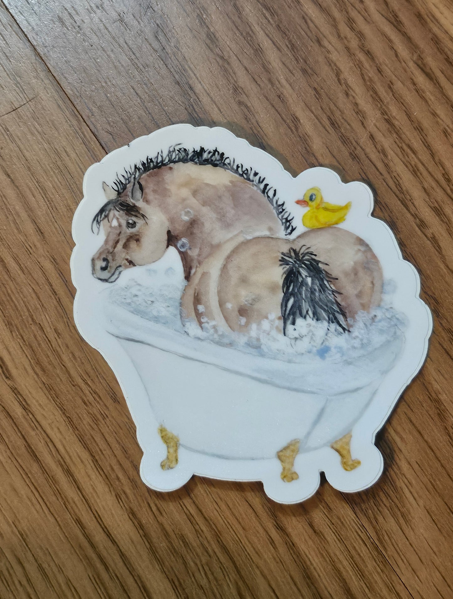 Adorable Chubby Ponies 3" Vinyl Stickers