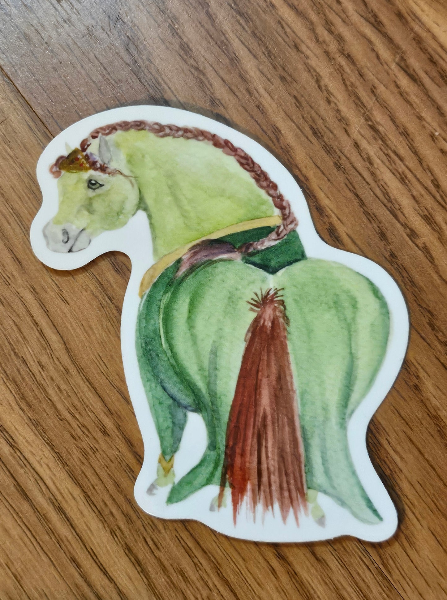 Adorable Chubby Ponies 3" Vinyl Stickers