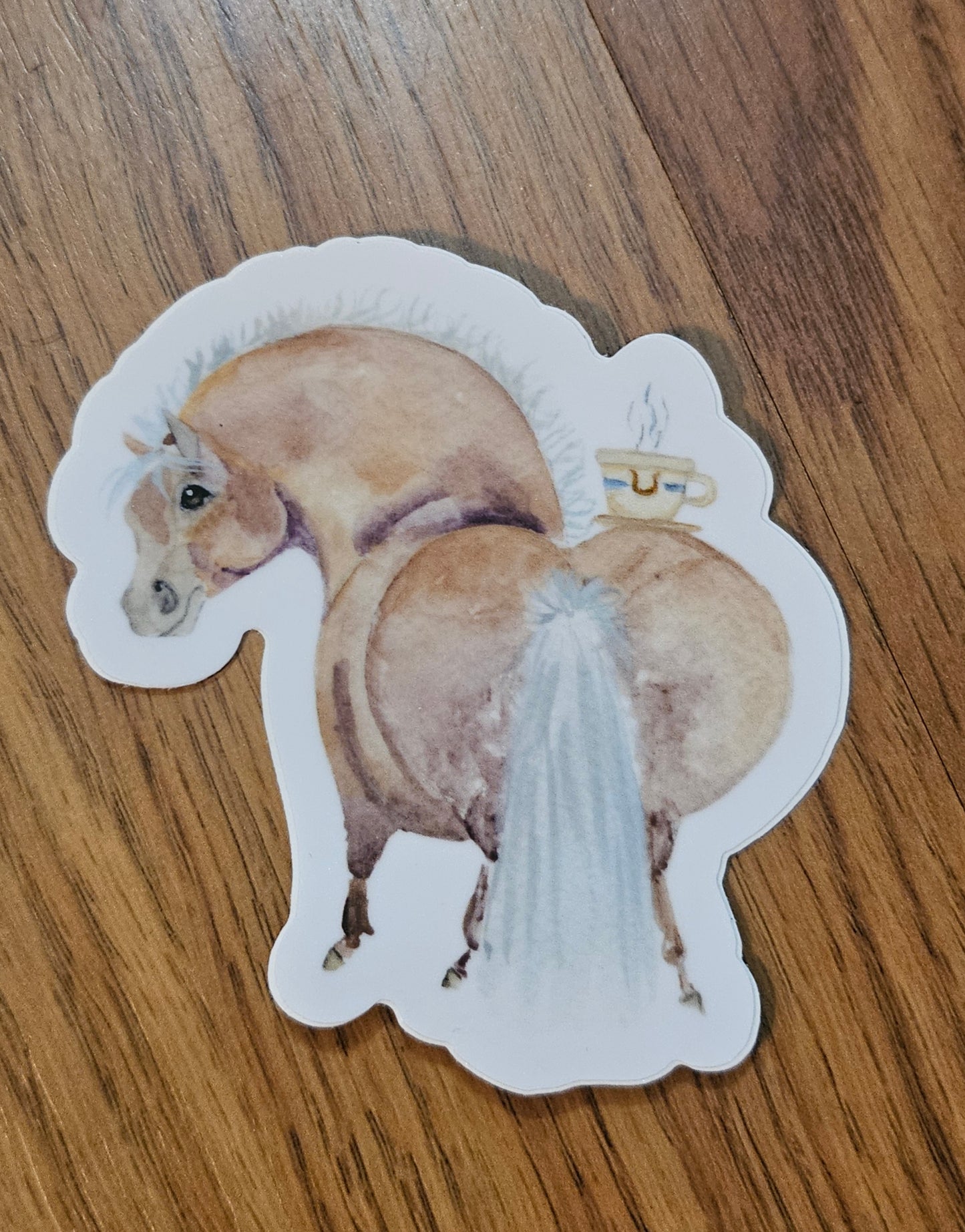 Adorable Chubby Ponies 3" Vinyl Stickers