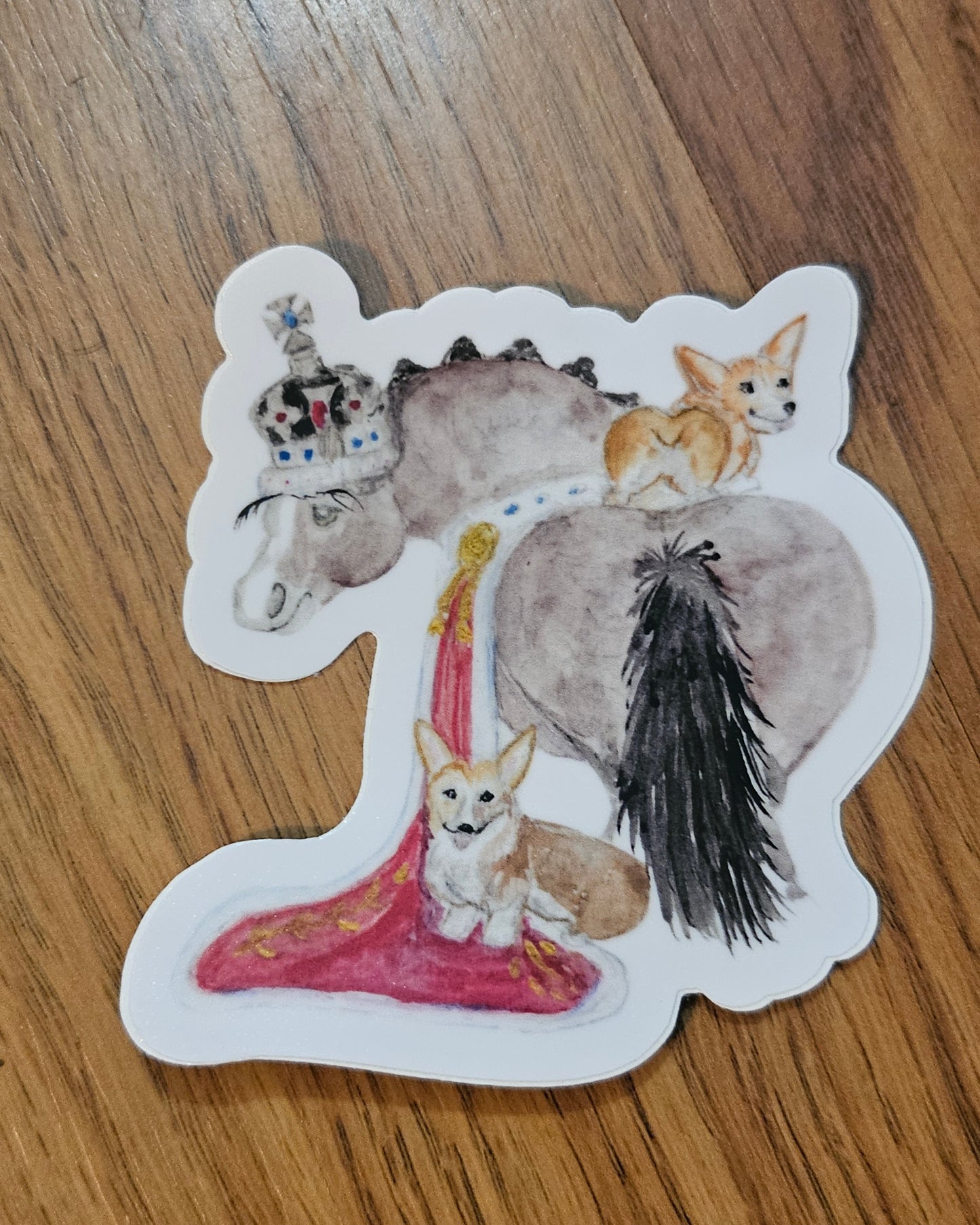 Adorable Chubby Ponies 3" Vinyl Stickers