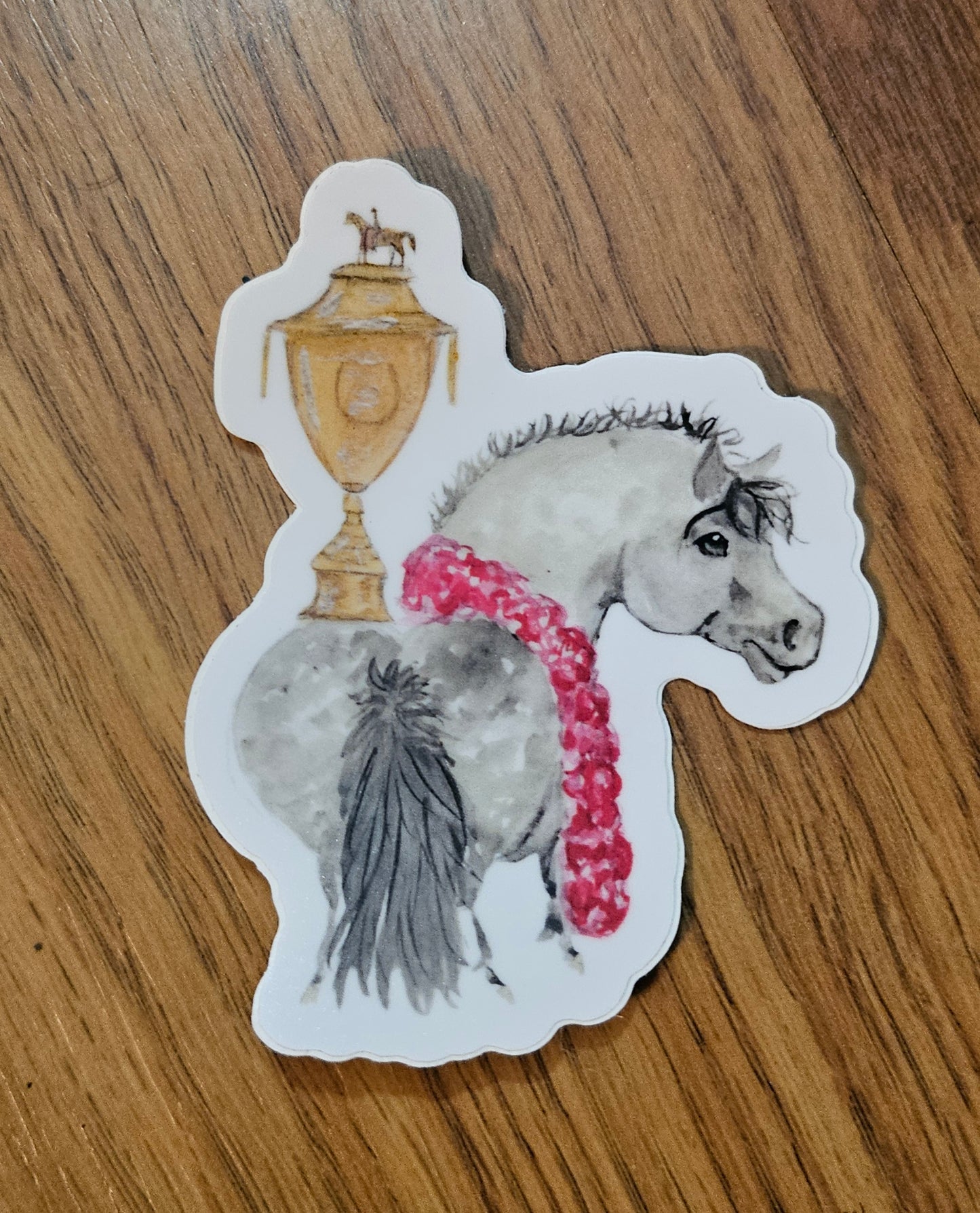 Adorable Chubby Ponies 3" Vinyl Stickers