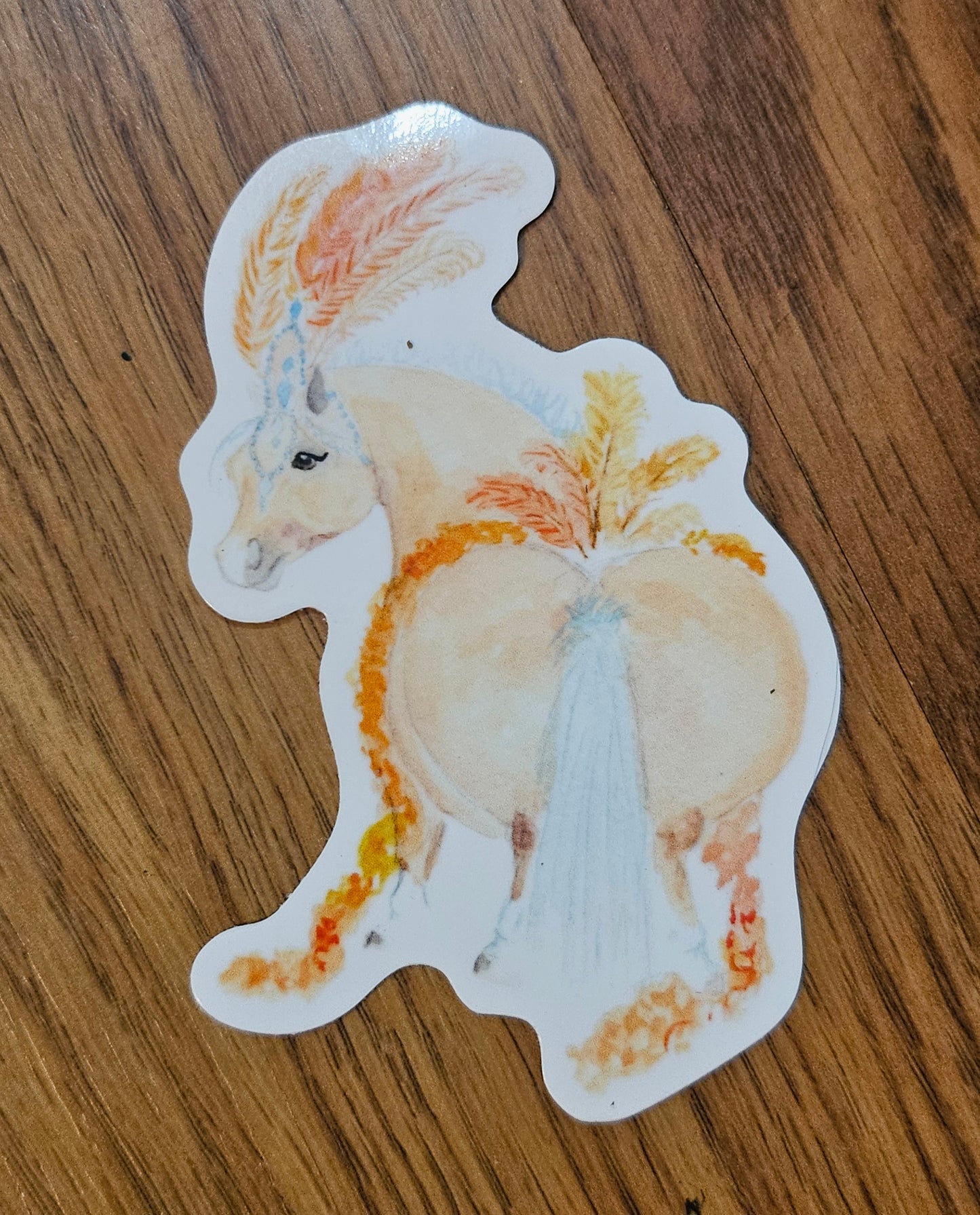 Adorable Chubby Ponies 3" Vinyl Stickers