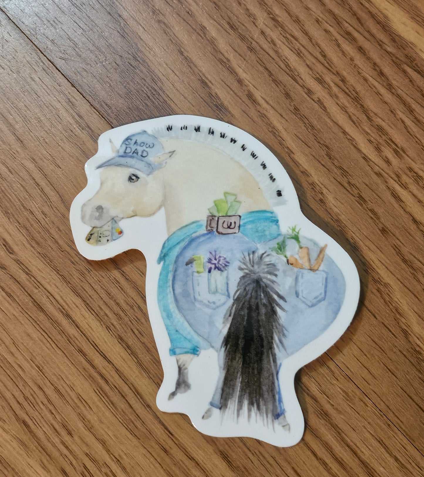 Adorable Chubby Ponies 3" Vinyl Stickers