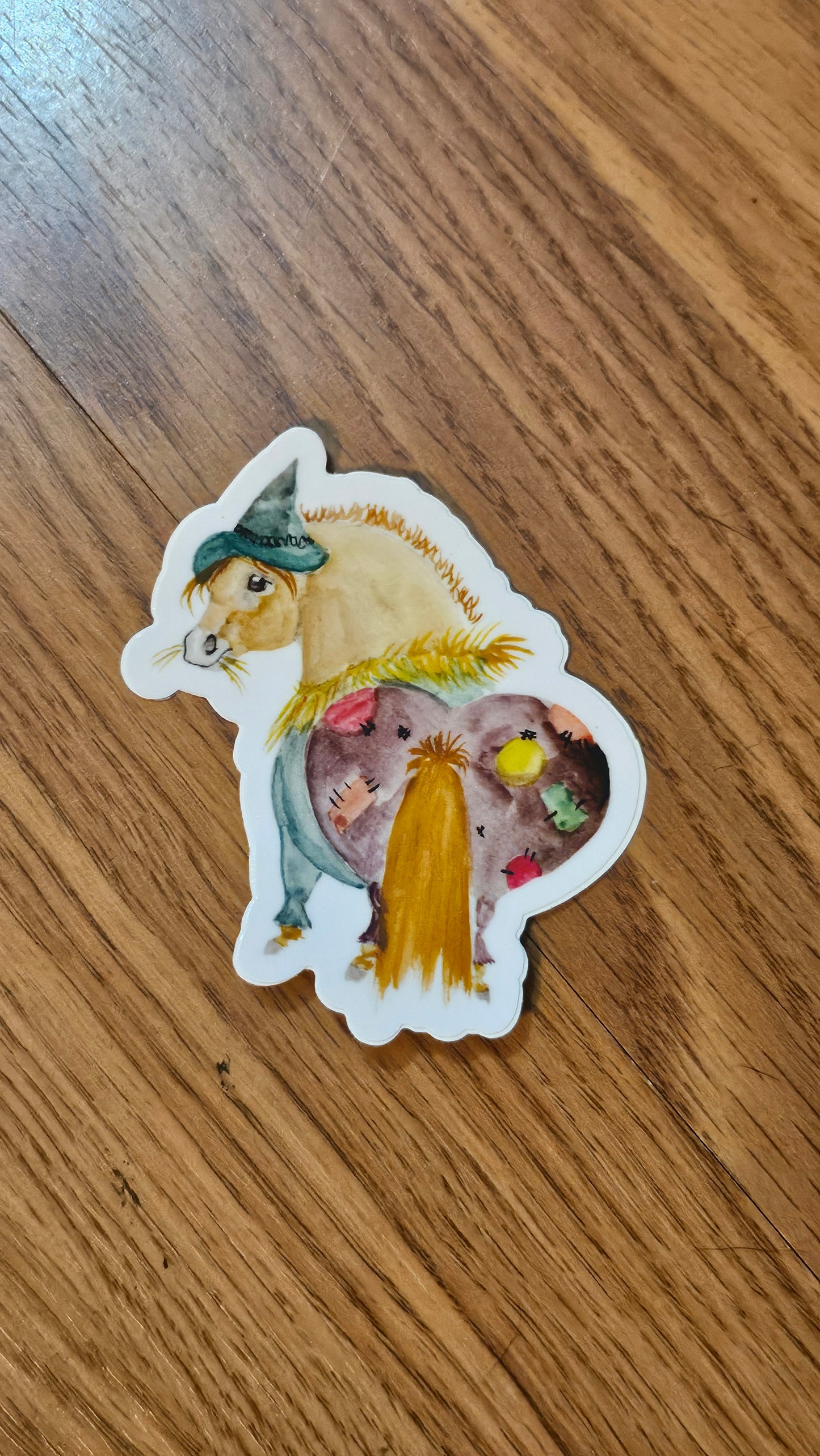 Adorable Chubby Ponies 3" Vinyl Stickers