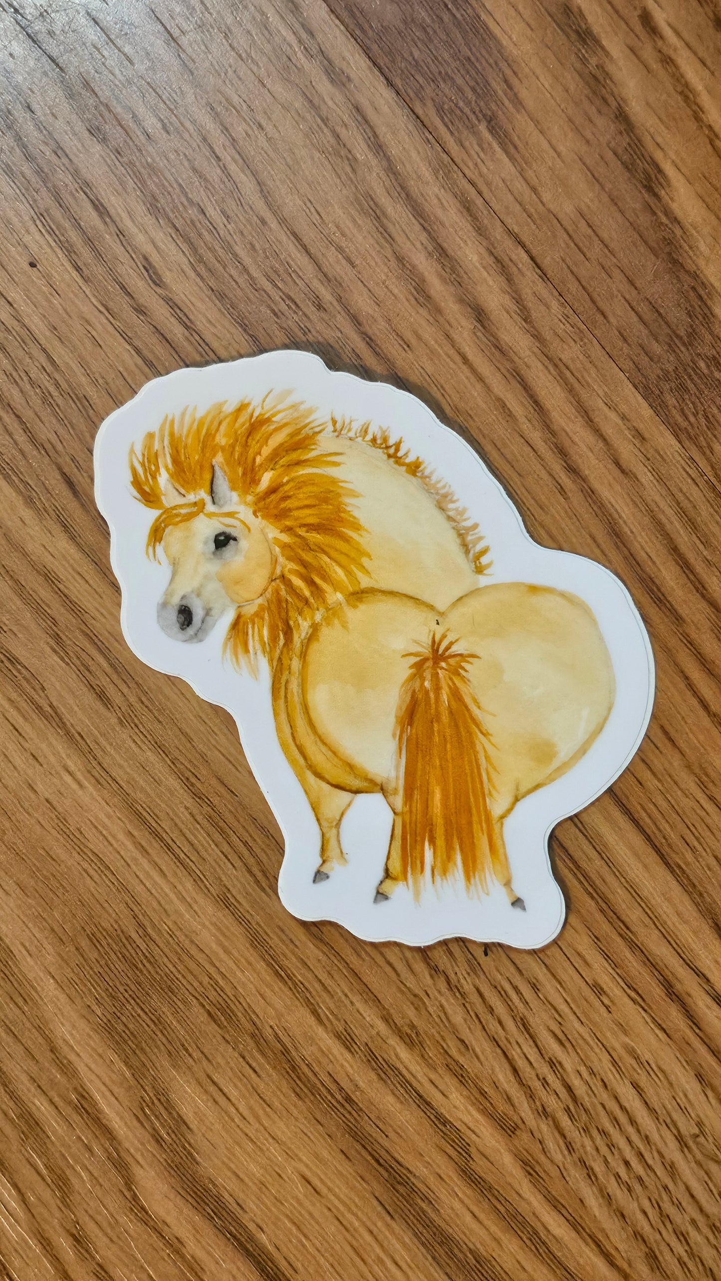 Adorable Chubby Ponies 3" Vinyl Stickers