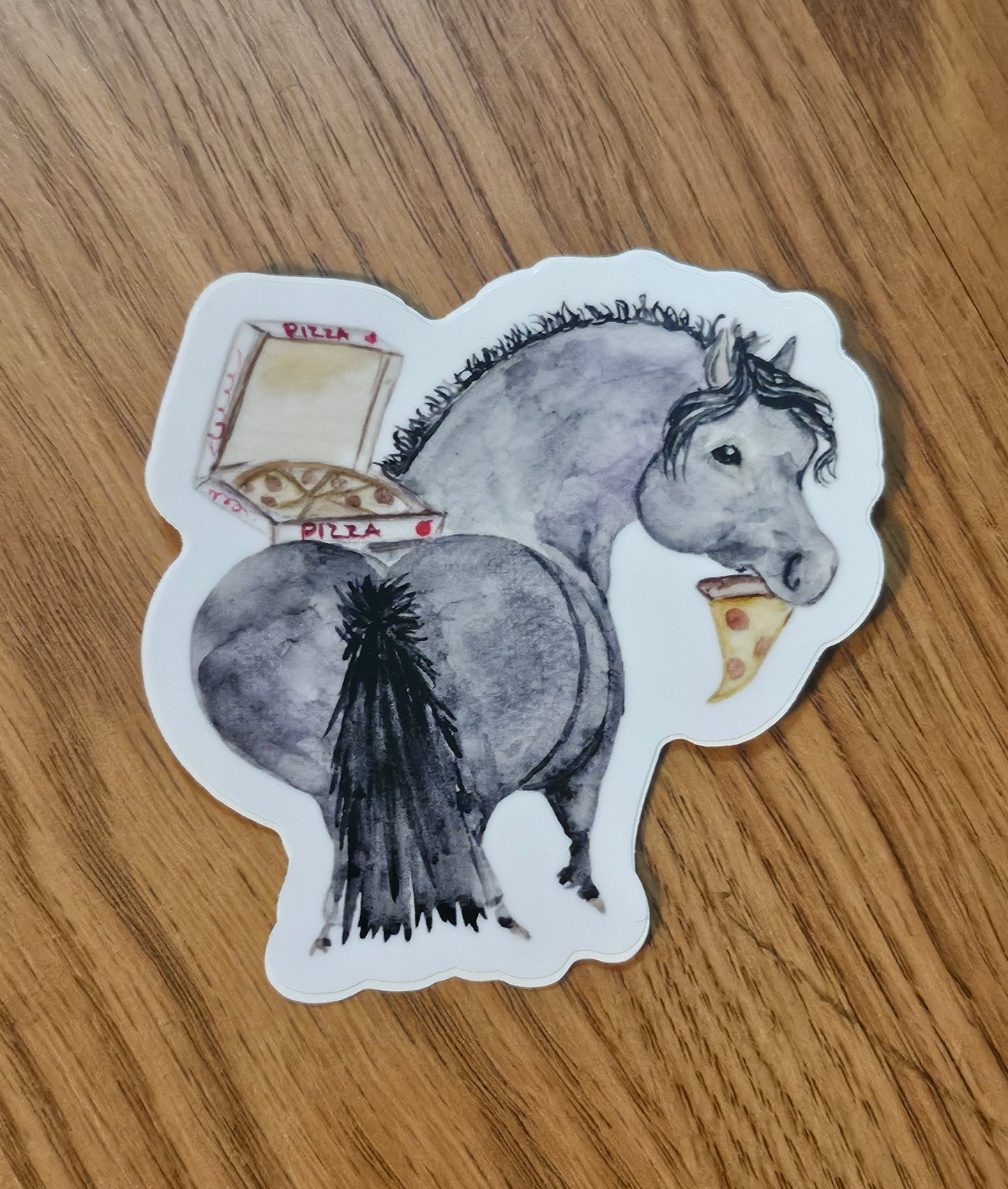 Adorable Chubby Ponies 3" Vinyl Stickers