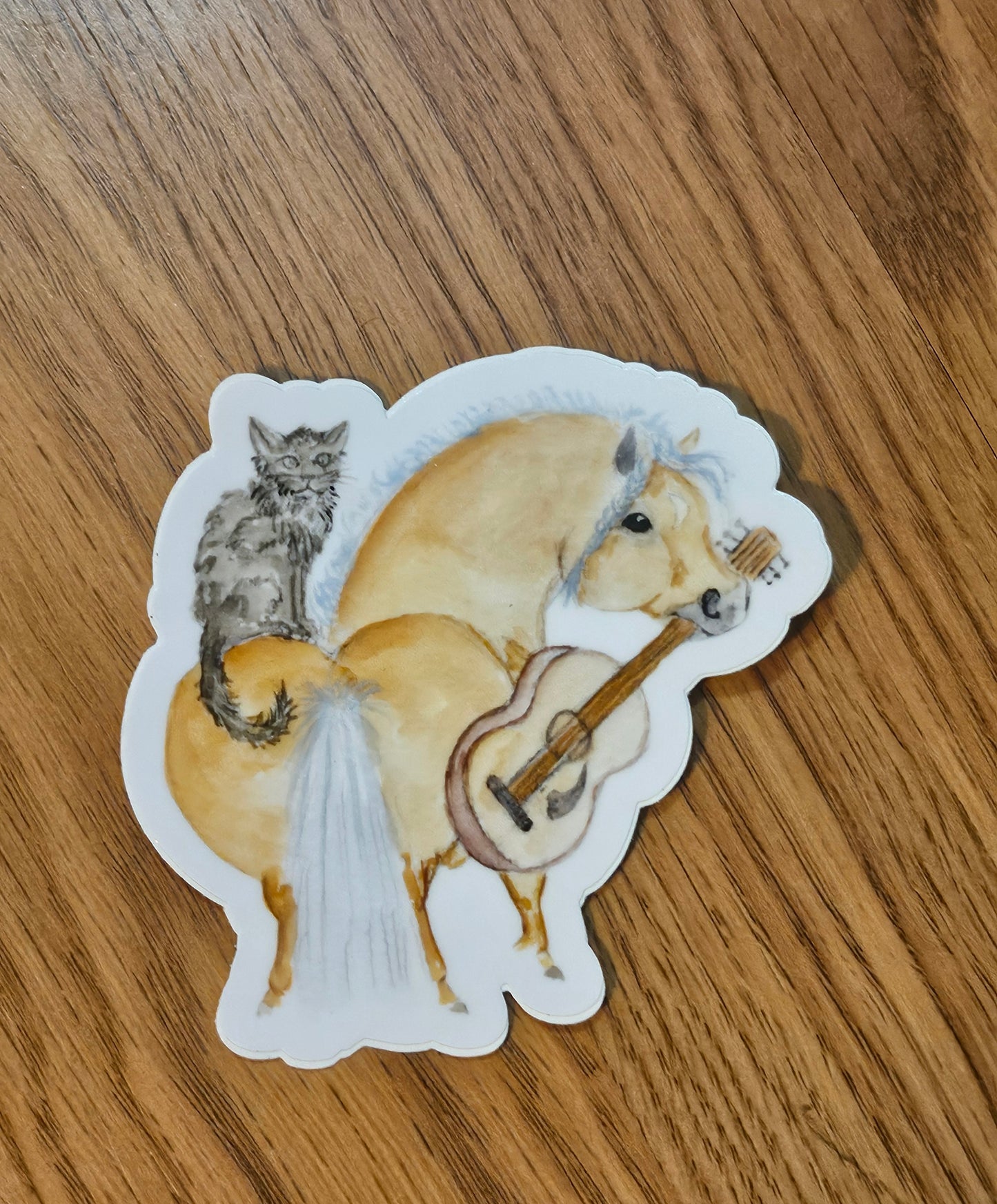Adorable Chubby Ponies 3" Vinyl Stickers