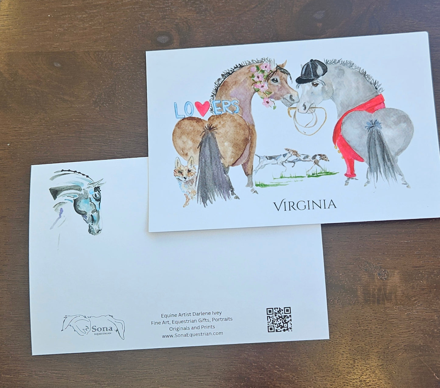 Adorable states postcards