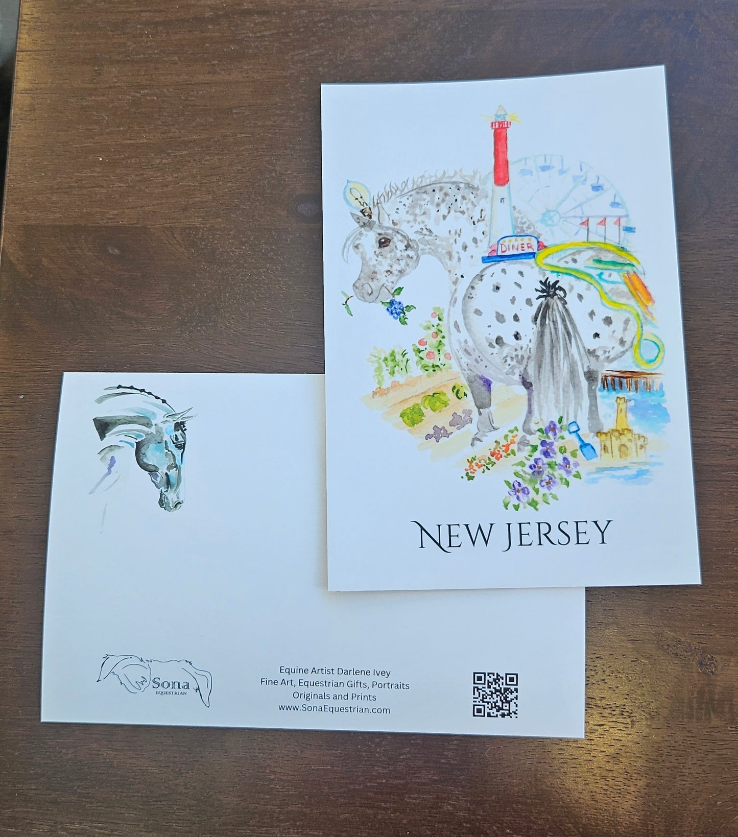 Adorable states postcards