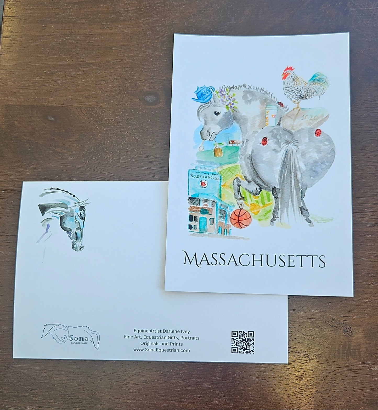 Adorable states postcards