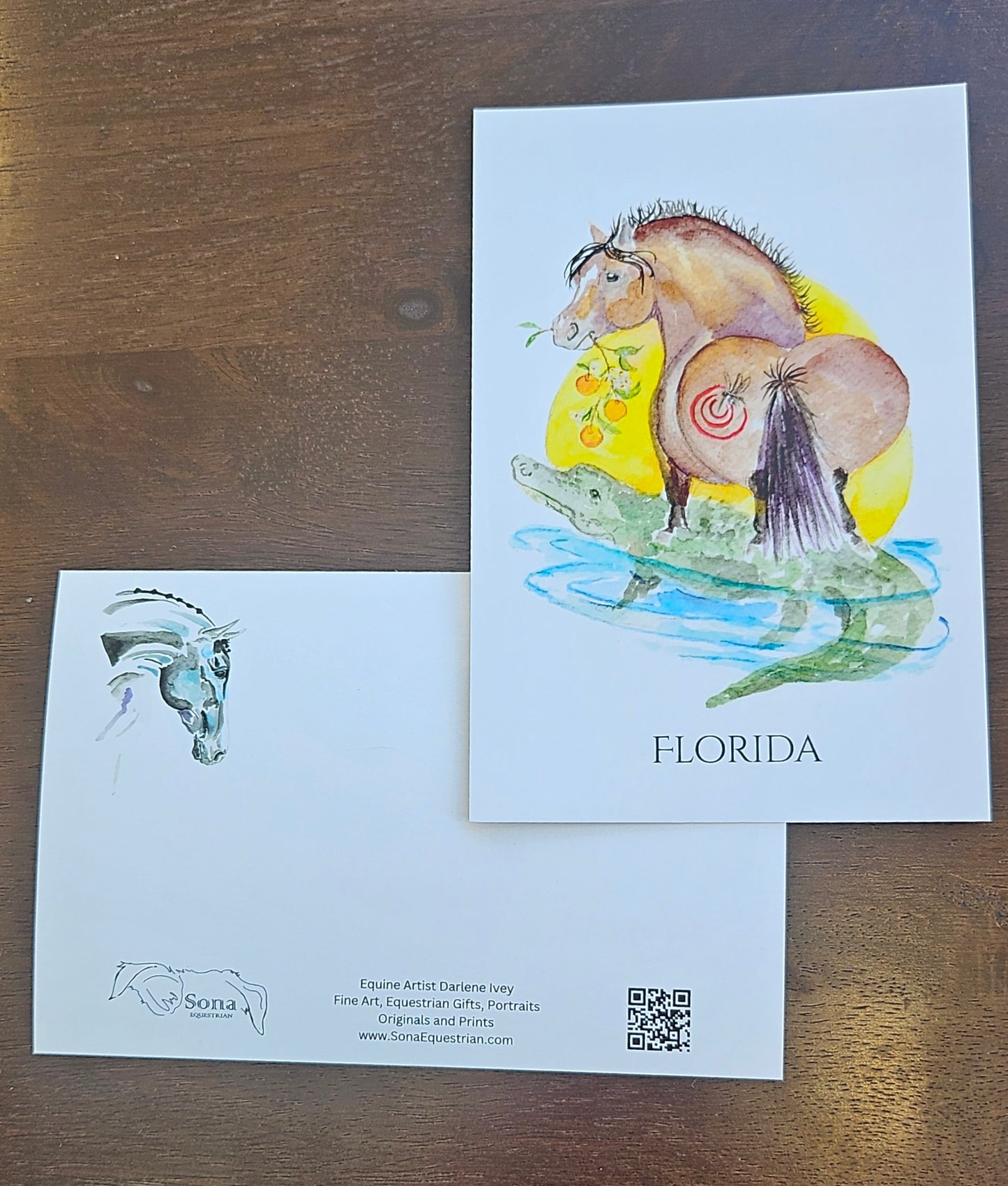 Adorable states postcards