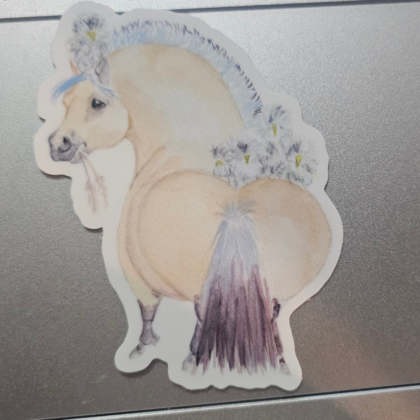 Adorable Chubby Ponies 3" Vinyl Stickers
