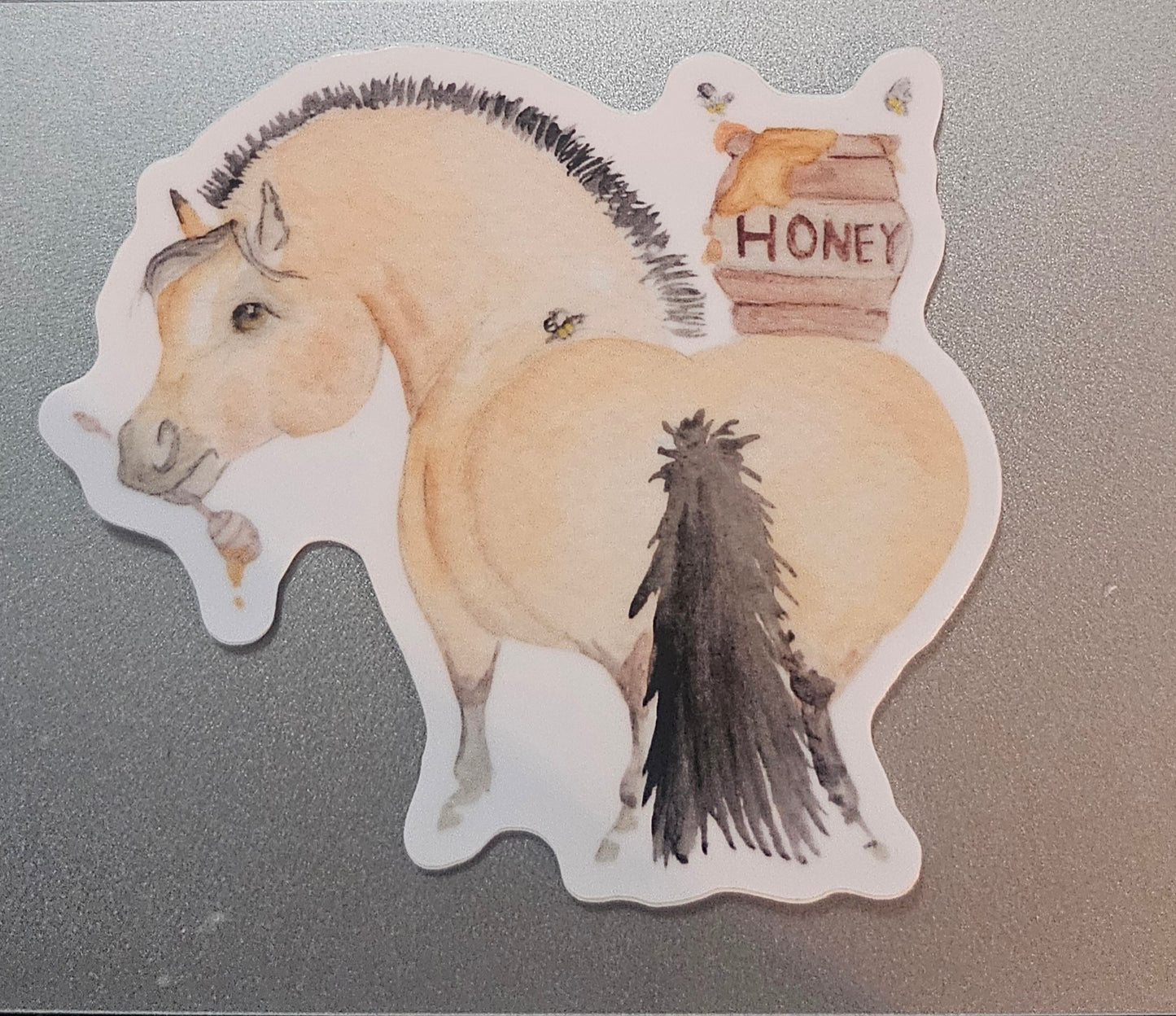 Adorable Chubby Ponies 3" Vinyl Stickers
