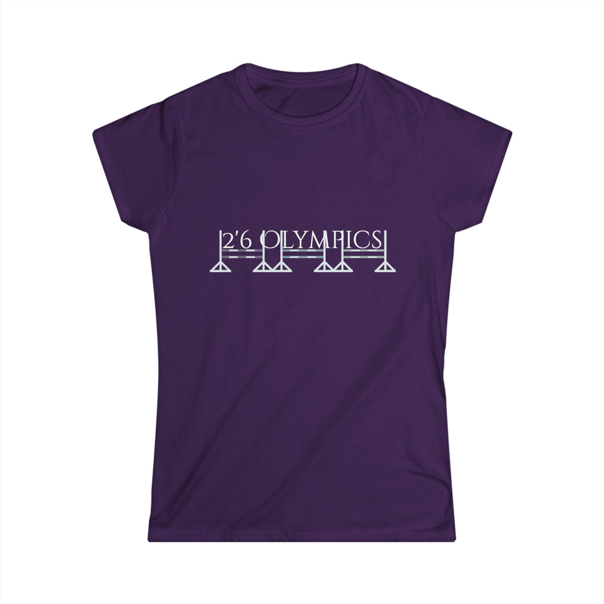 Women's Softstyle Tee- 2'6 olympics