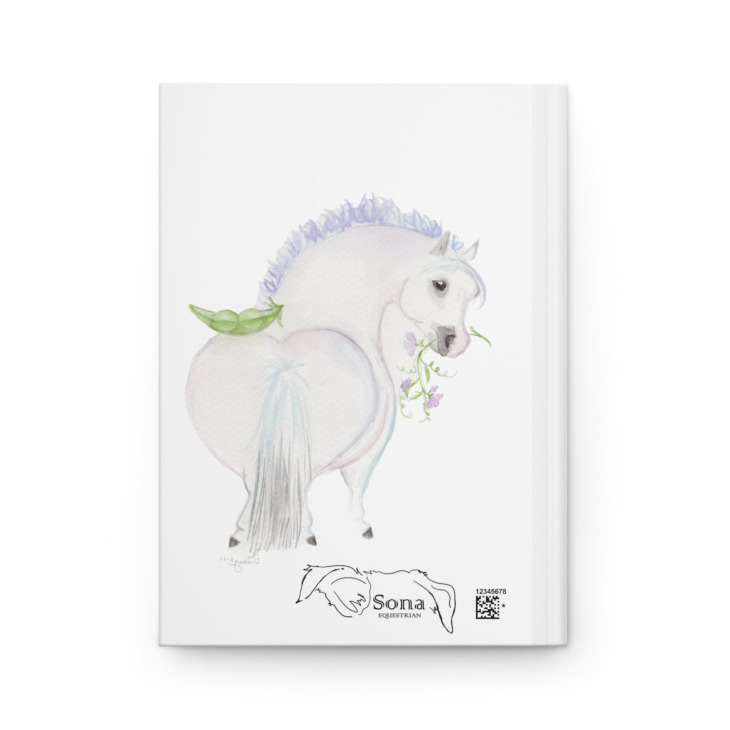 Journal Matte -Adorable little Pea pod