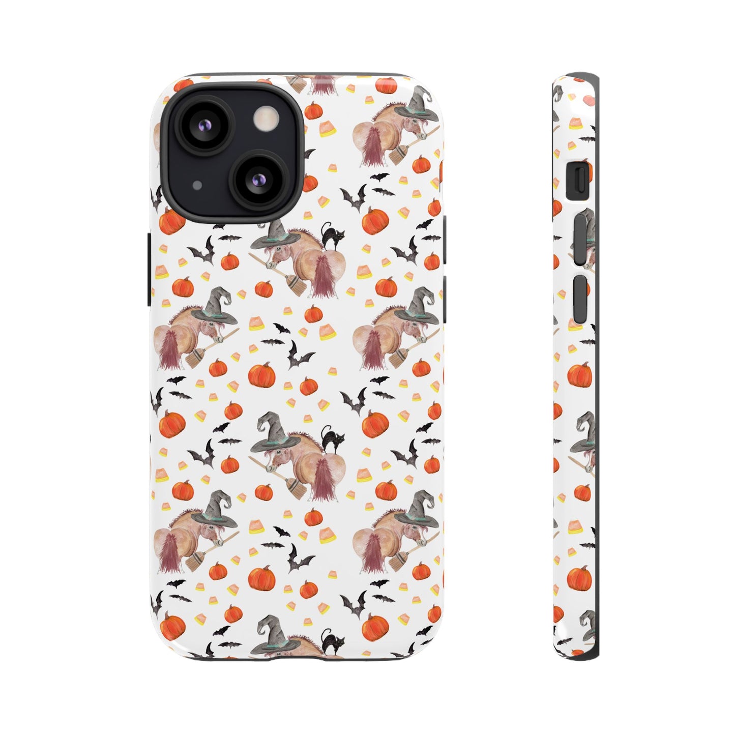 Adorable Little Witchy Ponies Print Tough Phone Case