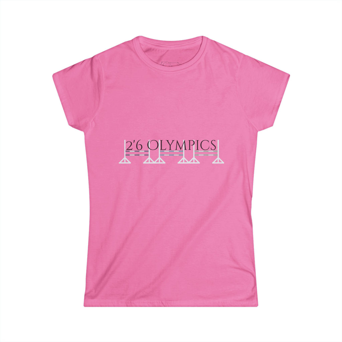 Women's Softstyle Tee- 2'6 olympics