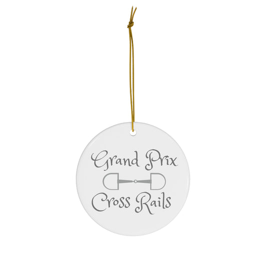Grand Prix Cross Rails  Ornament