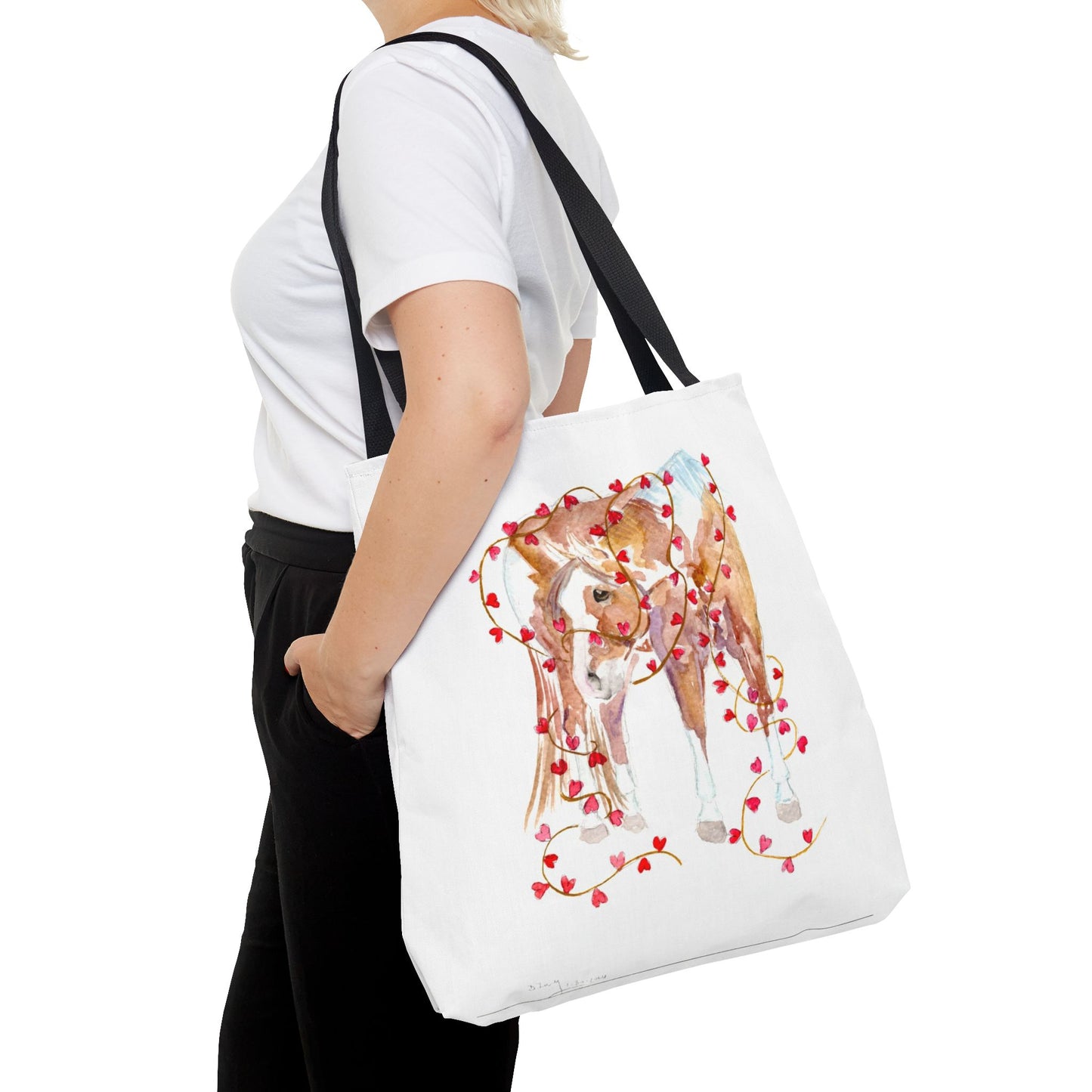Painted in love  -Tote
