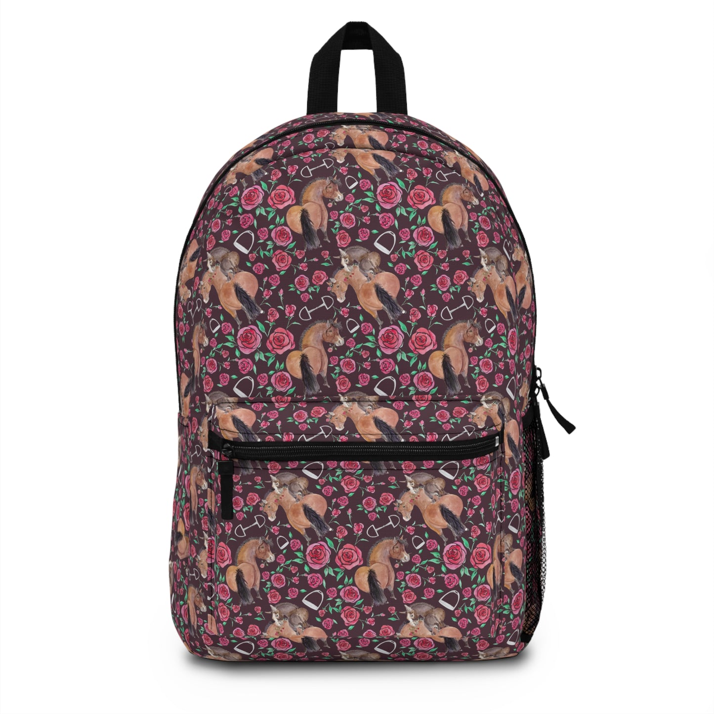 Adorable Rose and RIco   Backpack- brown