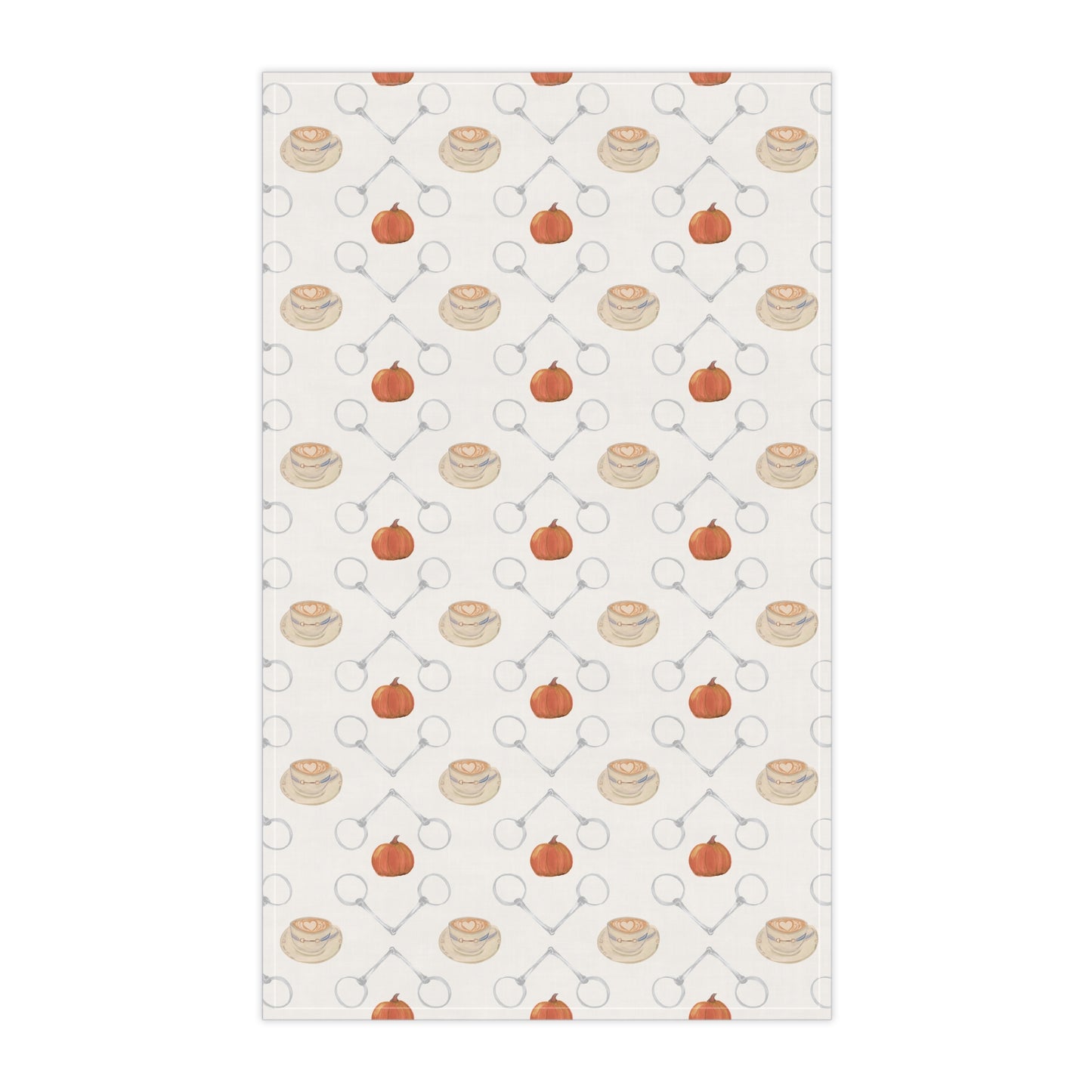 Pumpkin Spice and Bits print   - Tea Towels (cotton,)