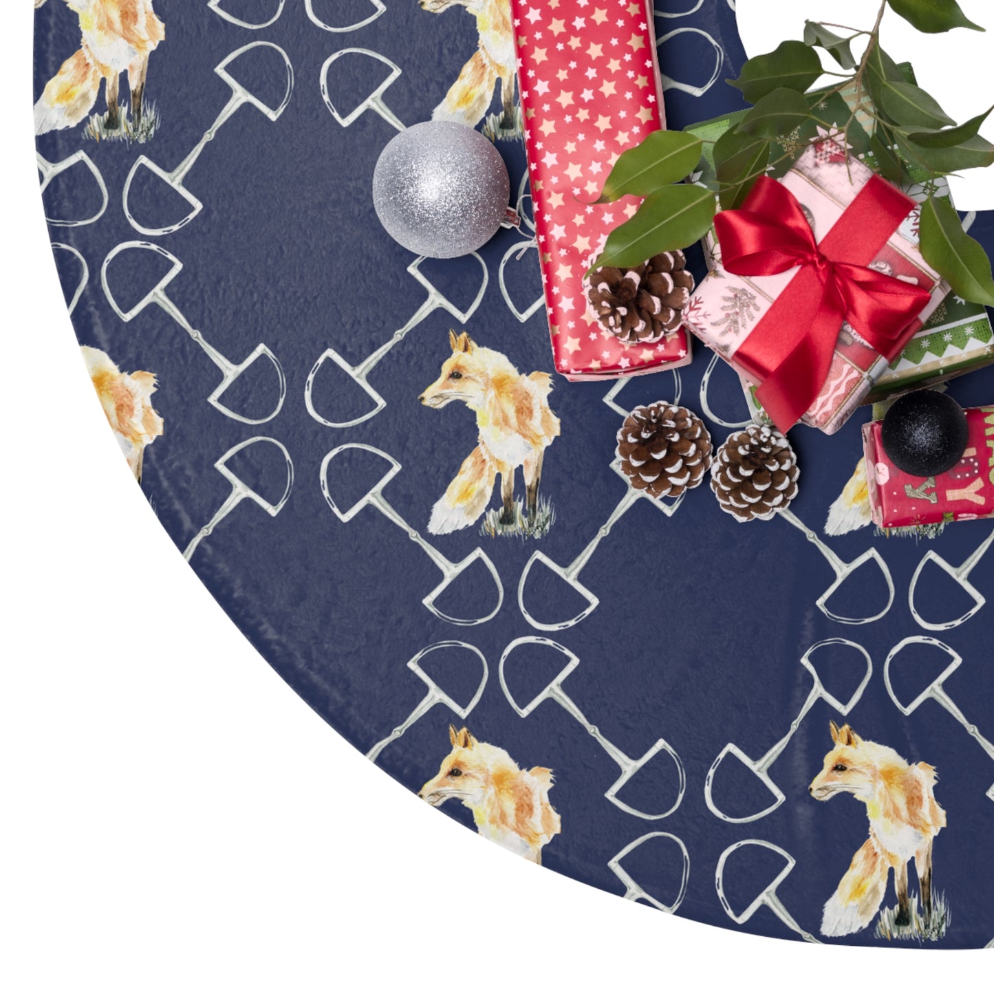 Spring Foxes - Christmas Tree Skirts