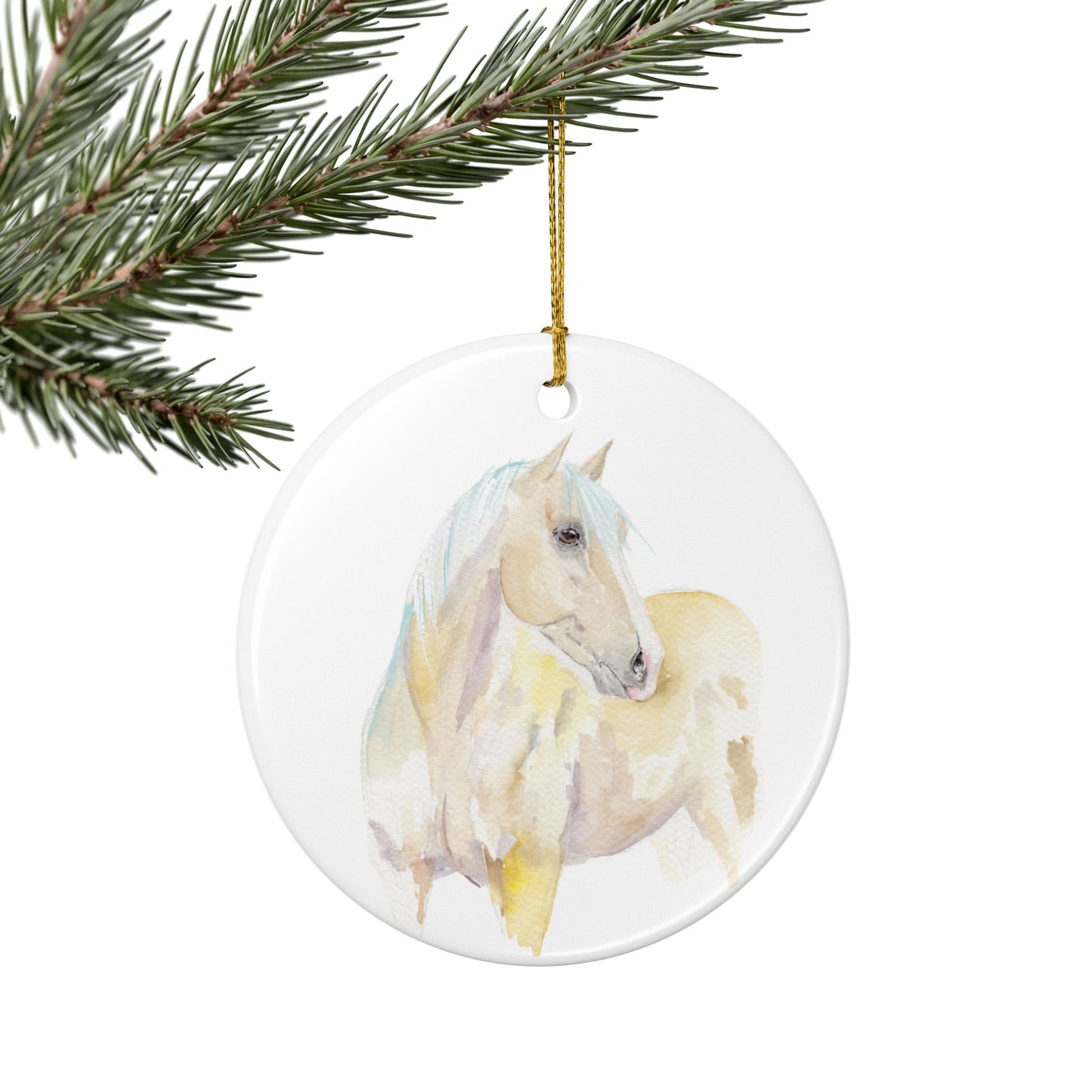 Beau Ceramic Ornaments, Custom Holiday Decor, 2-Sided Christmas Ornament, Unique Gift, Home Decoration, Keepsake