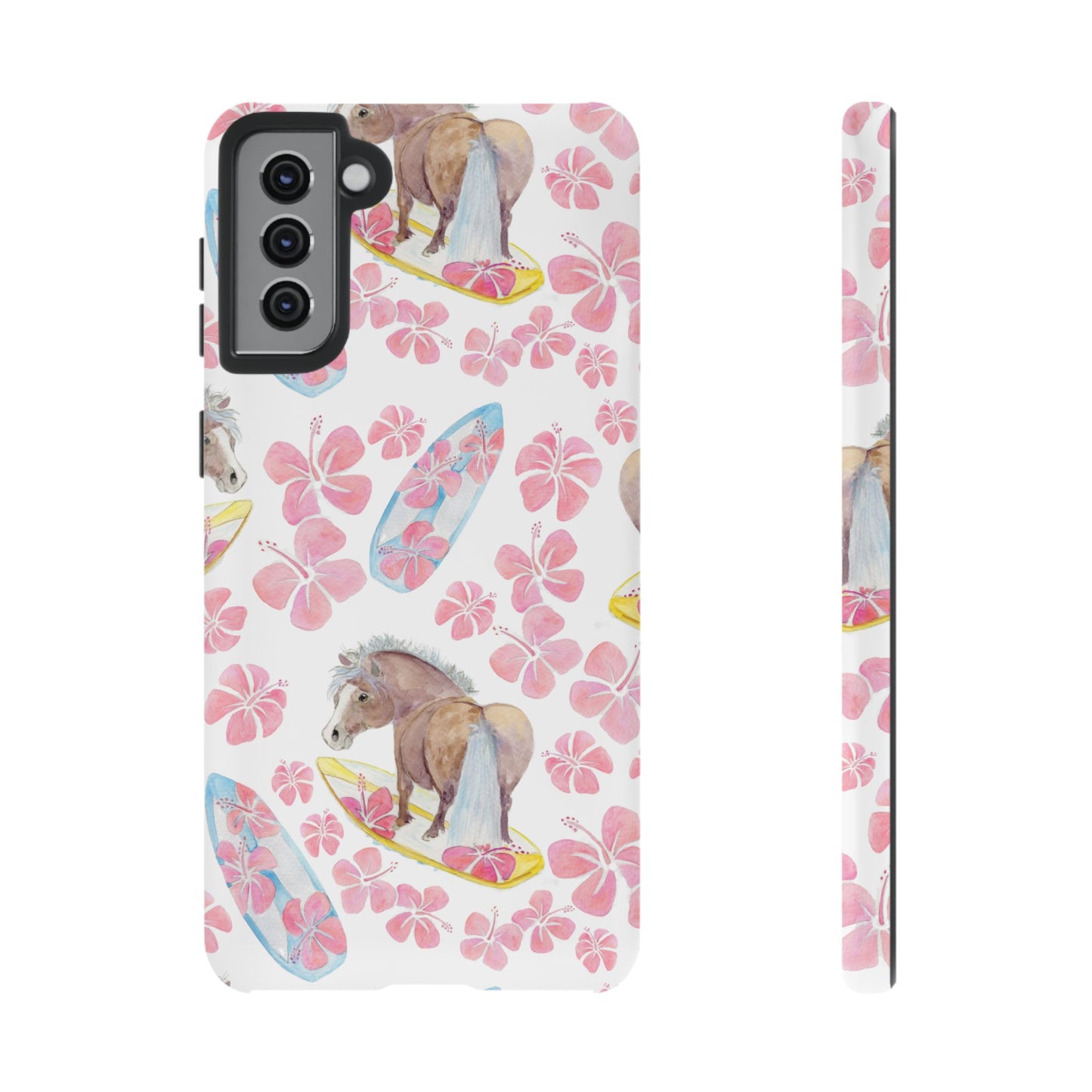 Adorable little sufer Tough Phone Cases