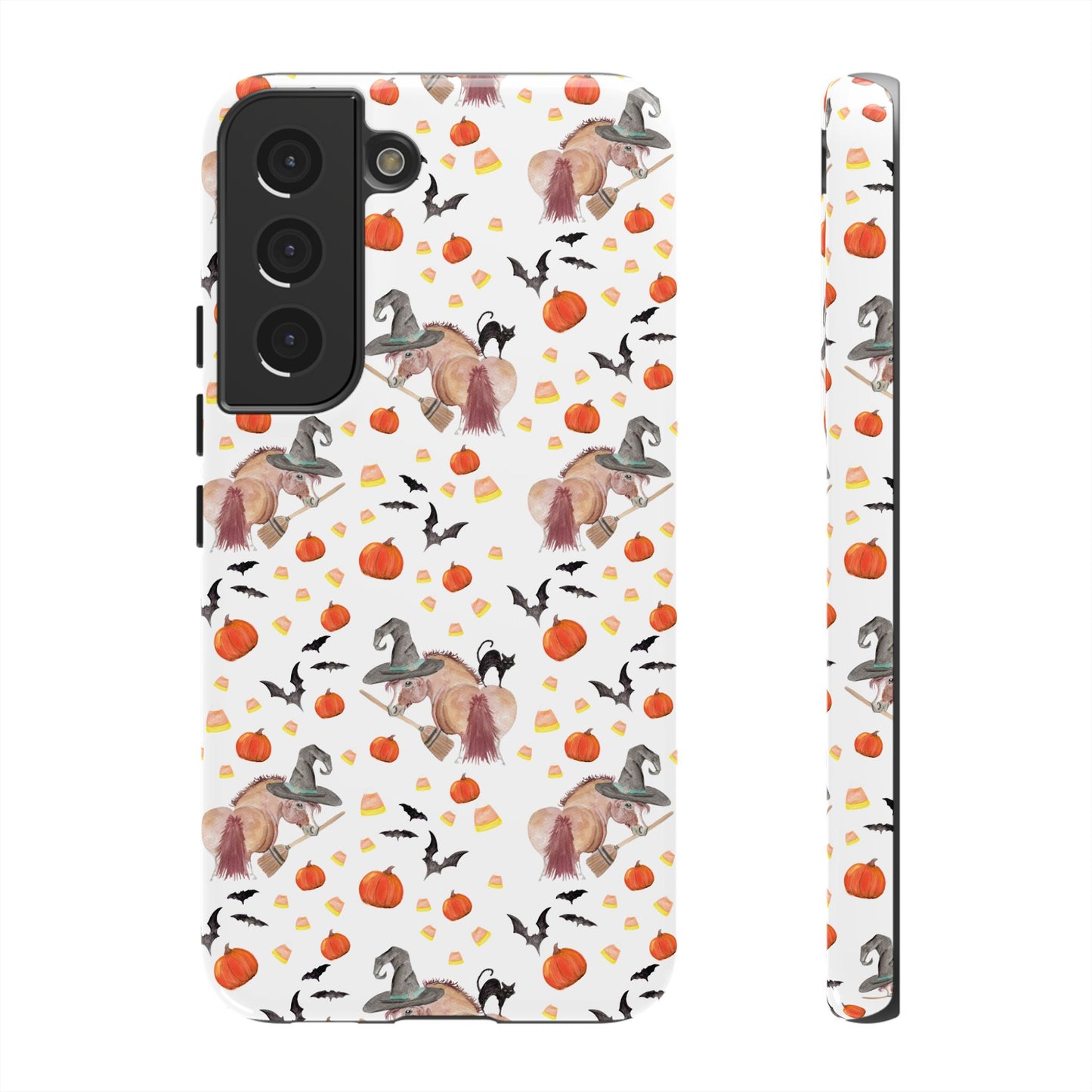 Adorable Little Witchy Ponies Print Tough Phone Case