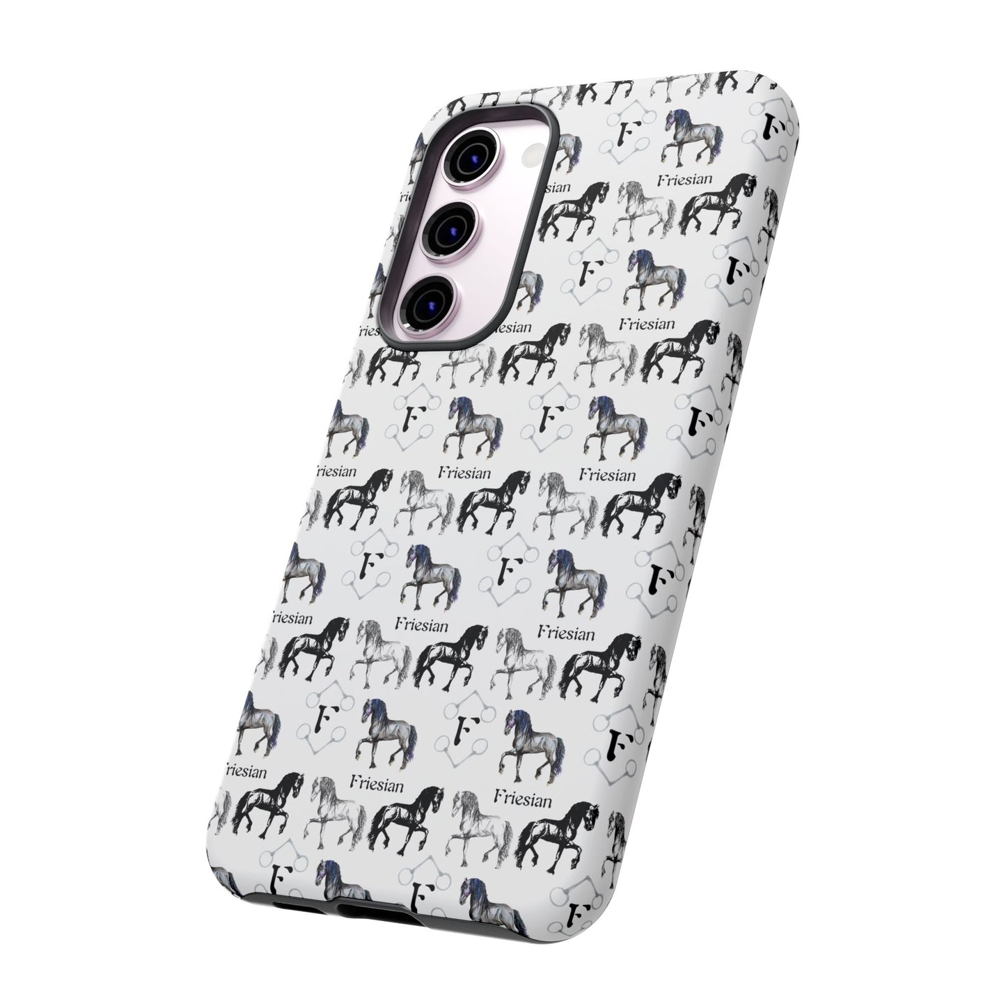 F is for Friesian Tough Phone Case