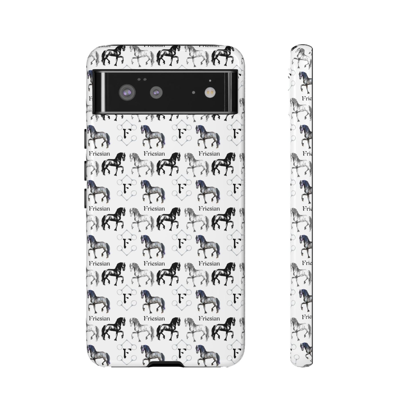 F is for Friesian Tough Phone Case