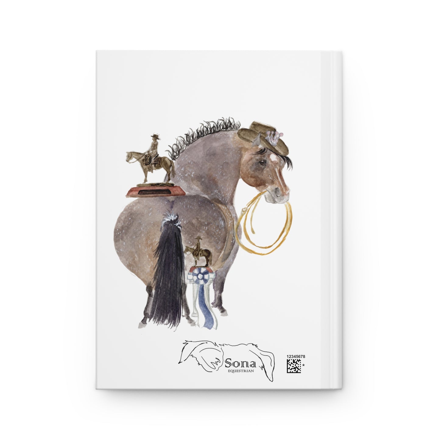 Hardcover Journal Matte -Adorable little Toula