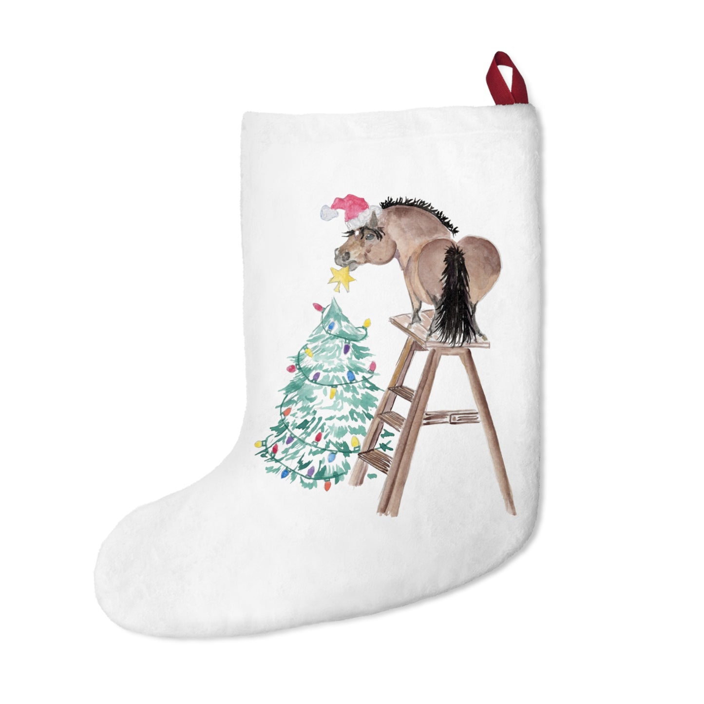 Adorable  Little Tree Trimmer Christmas Stockings